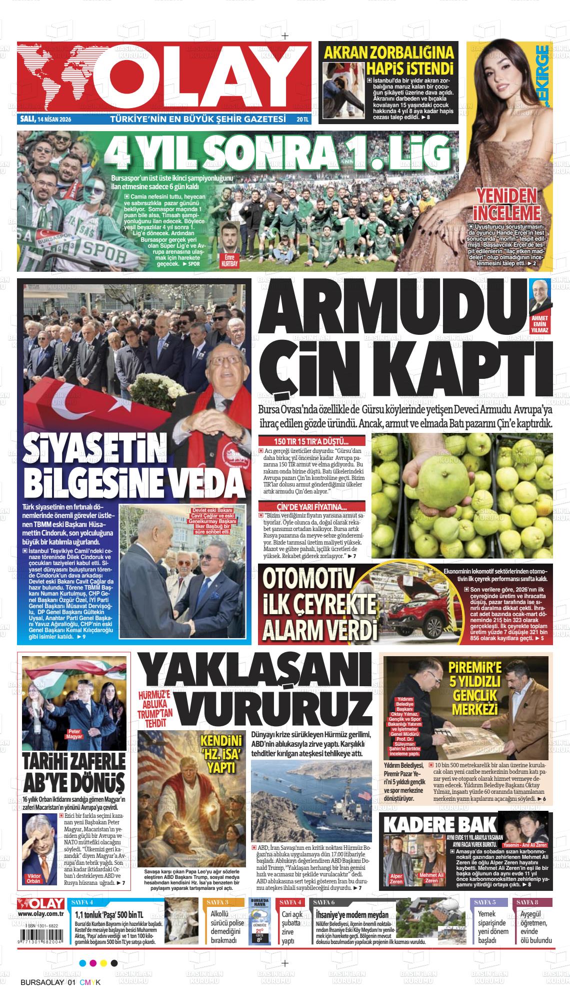 Hatay Olay 14.04.2026