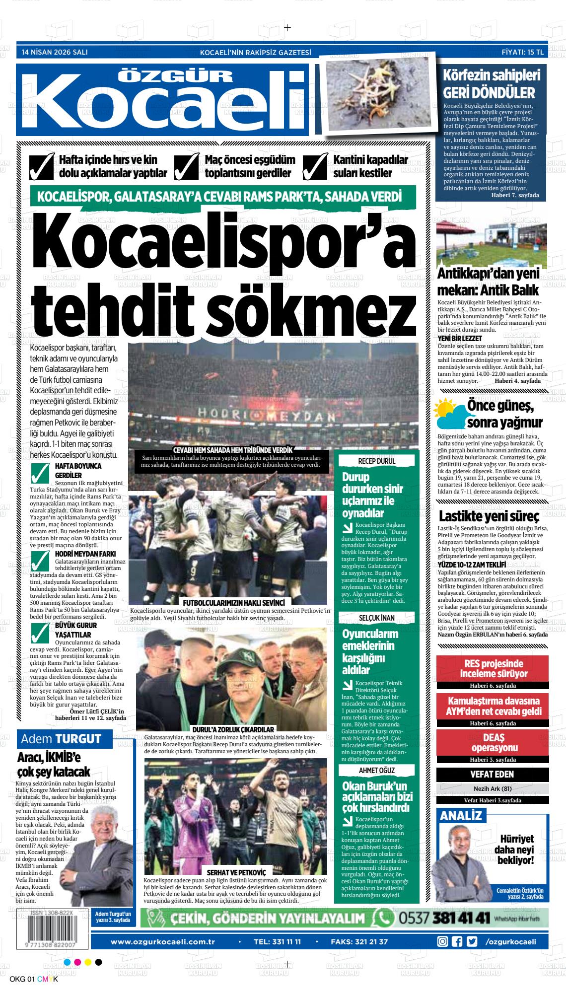 Kocaeli Ozgur 14.04.2026