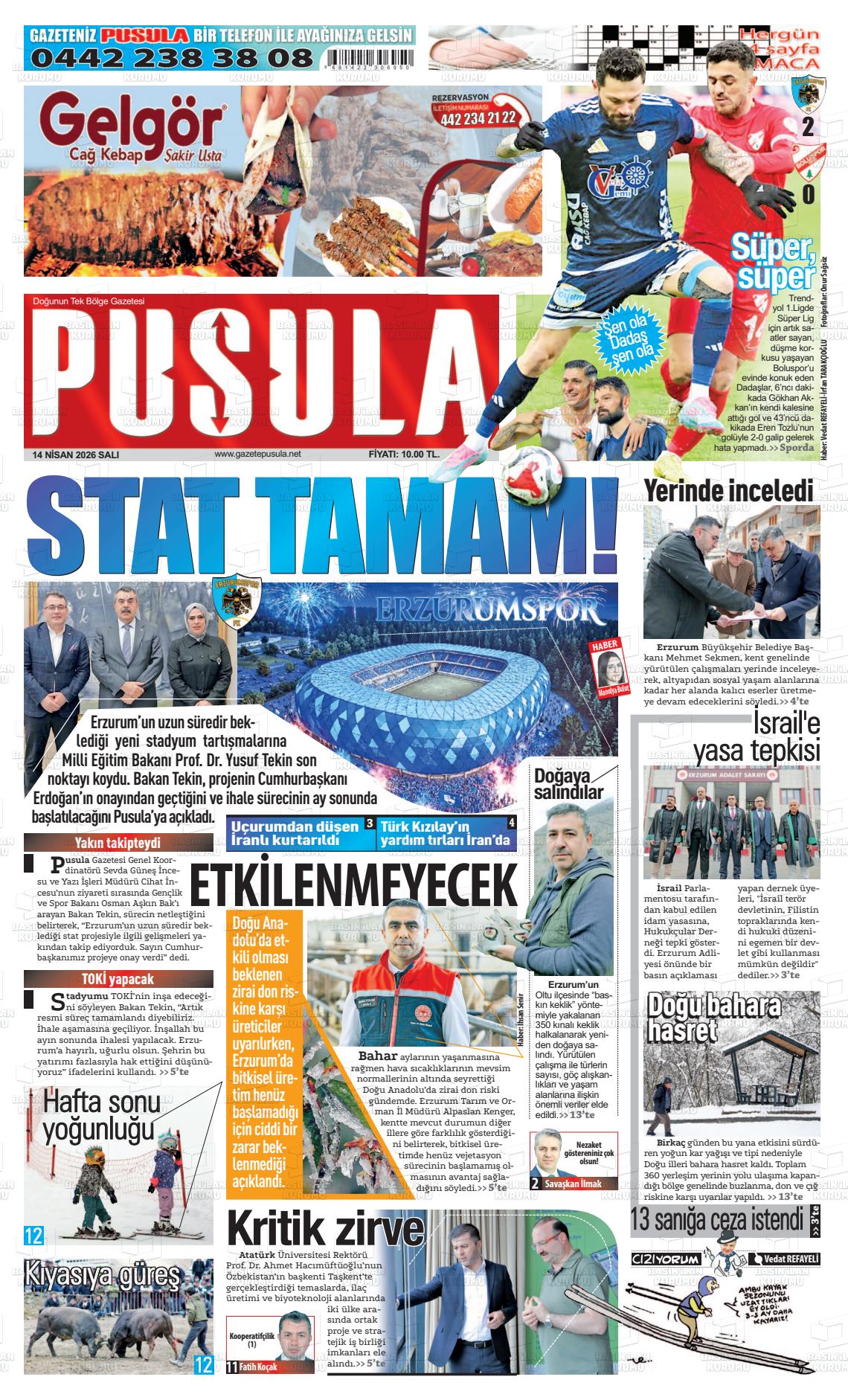 Zonguldak Pusula 14.04.2026