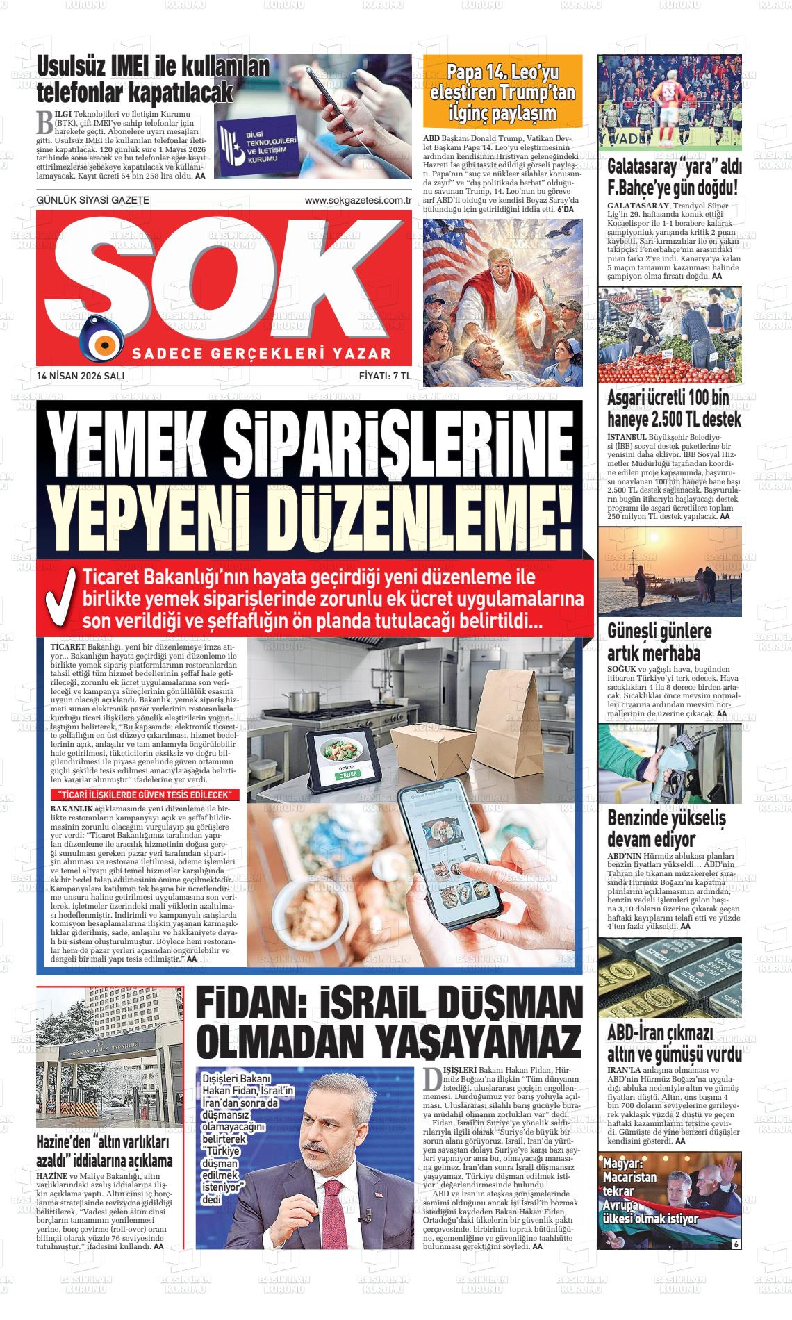 Istanbul Sok 14.04.2026