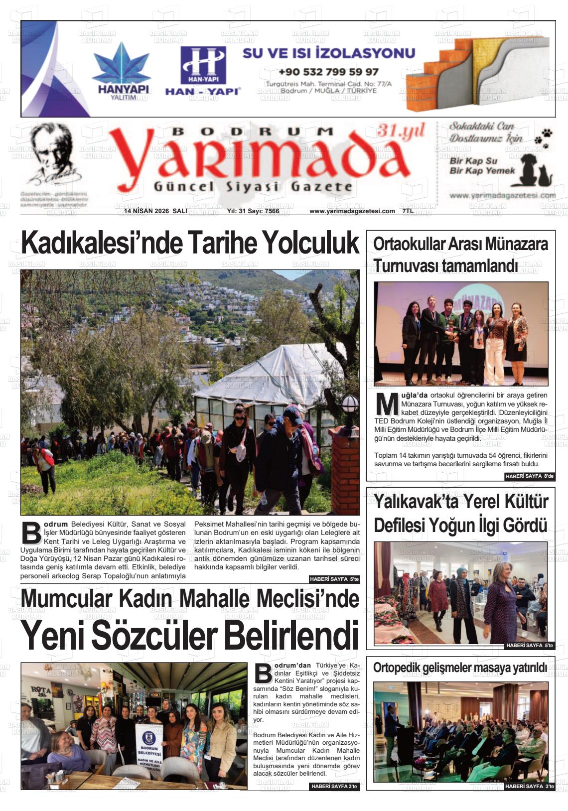 Mugla Yarimada 14.04.2026