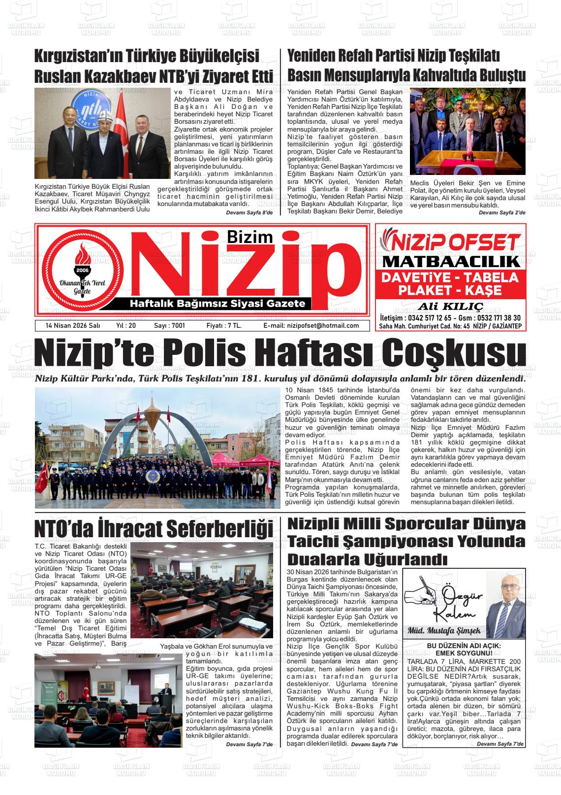 Gaziantep Yesilnizip 14.04.2026