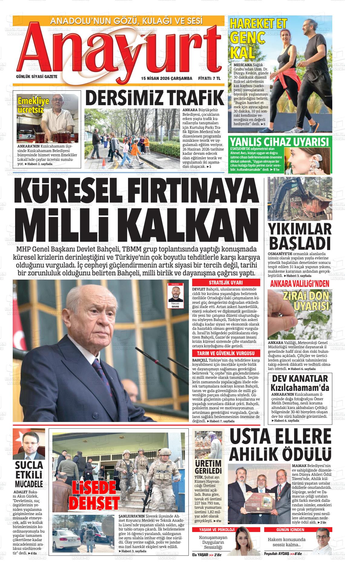 Ankara Anayurt 15.04.2026