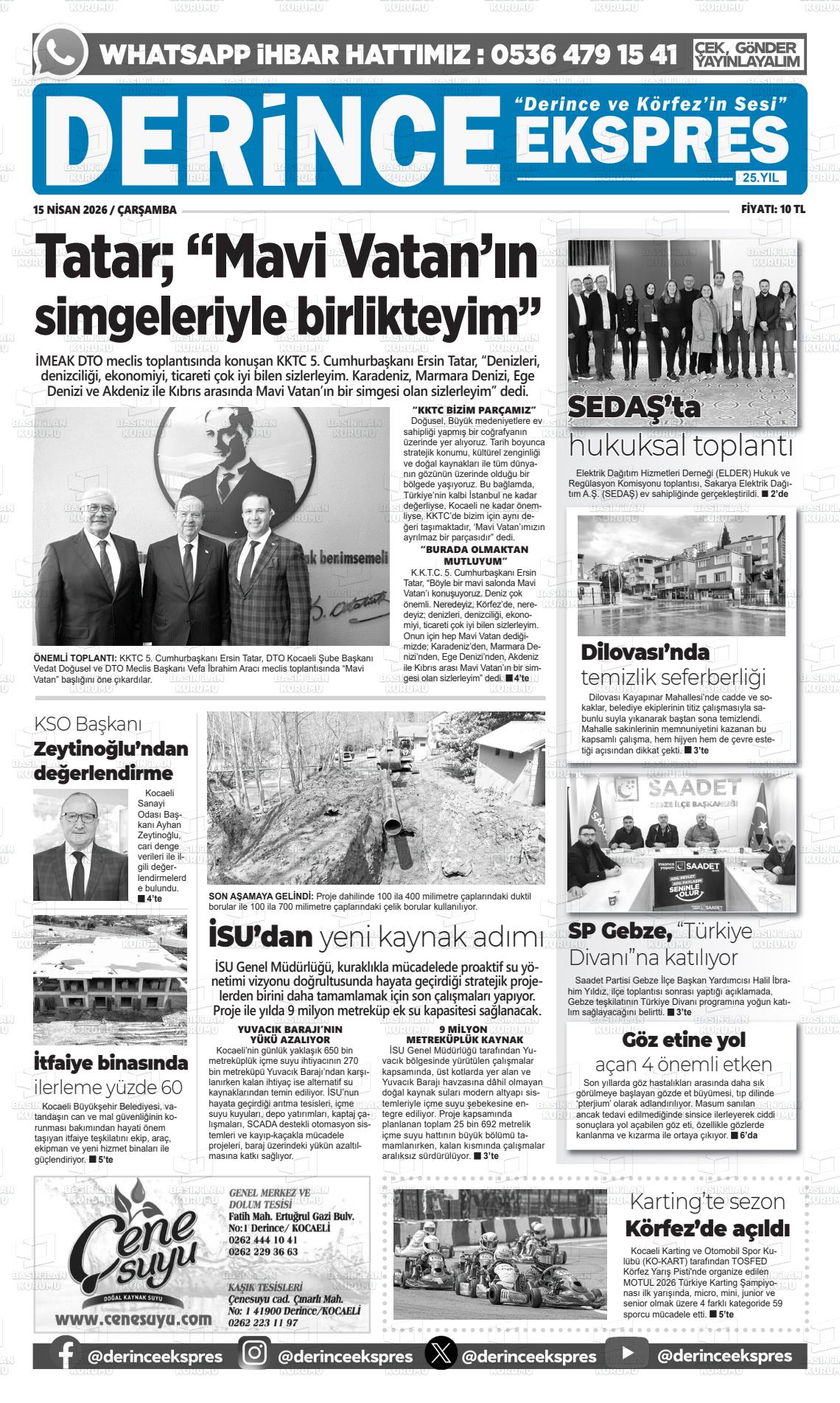 Kocaeli Derinceekspres 15.04.2026