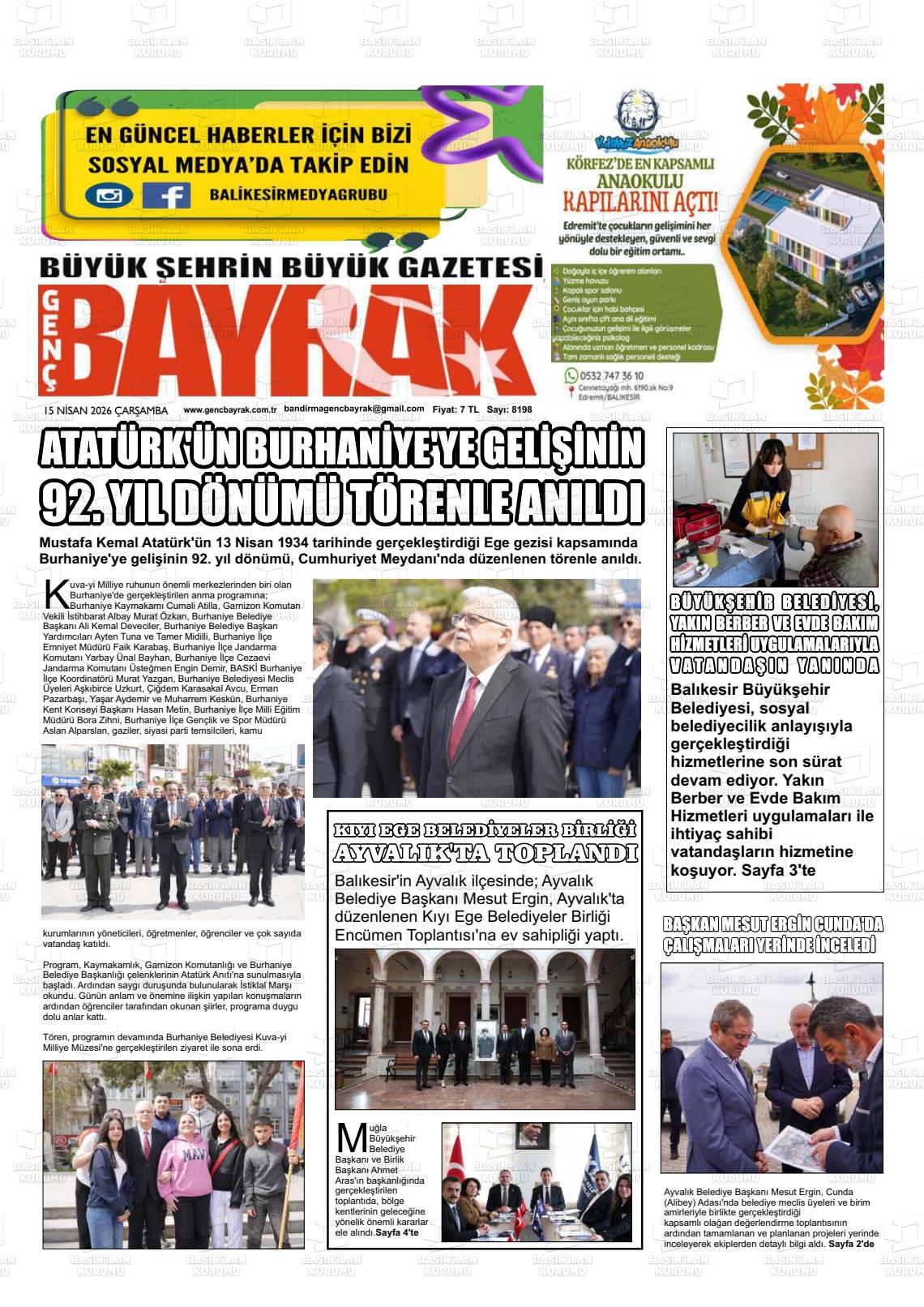 Balikesir Gencbayrak 15.04.2026