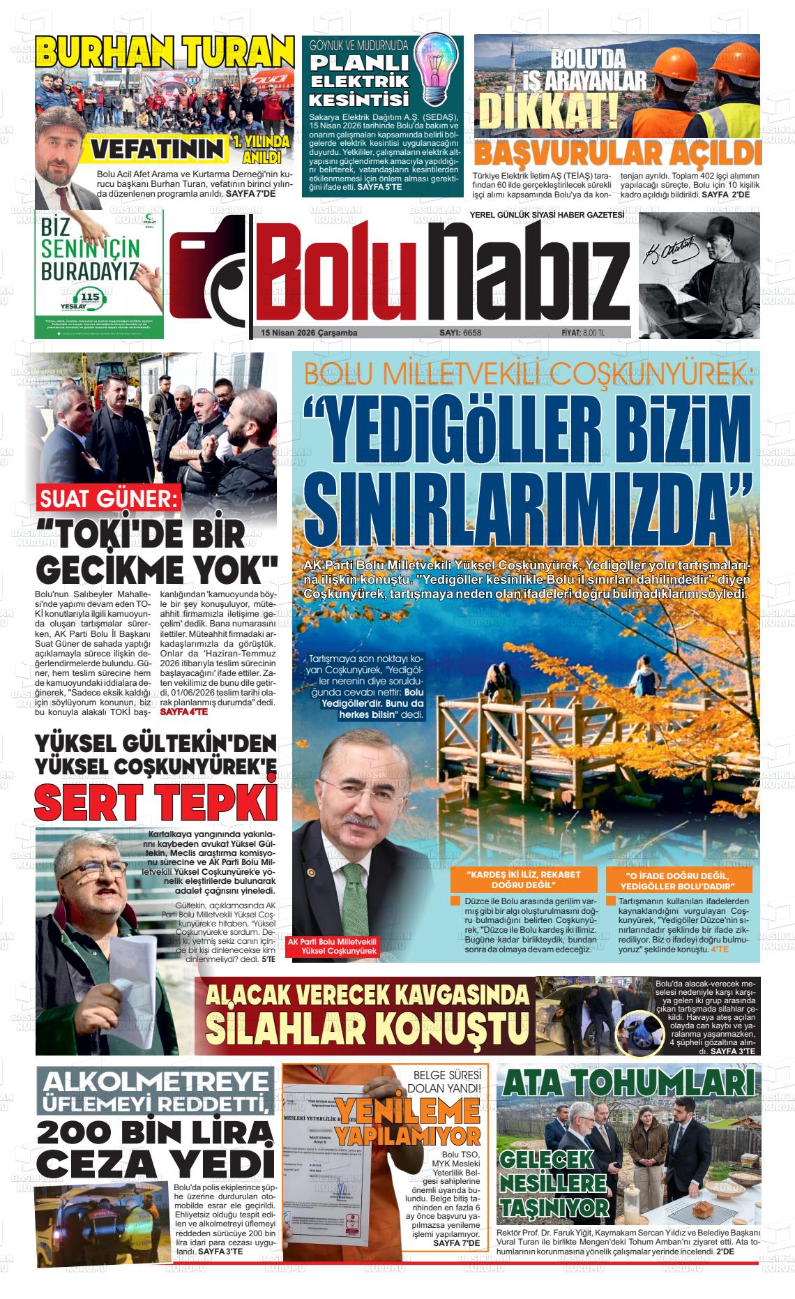 Bolu Koroglu 15.04.2026