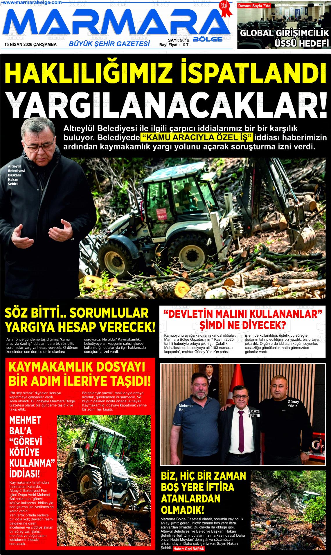 Balikesir Marmarabolge 15.04.2026