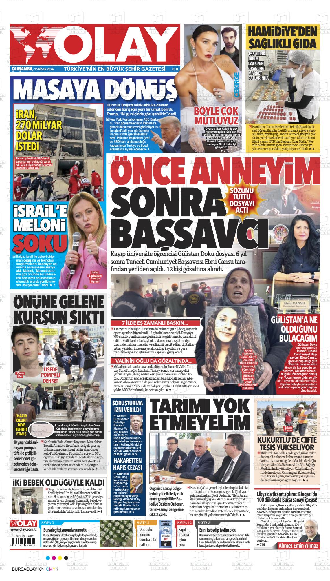 Hatay Olay 15.04.2026