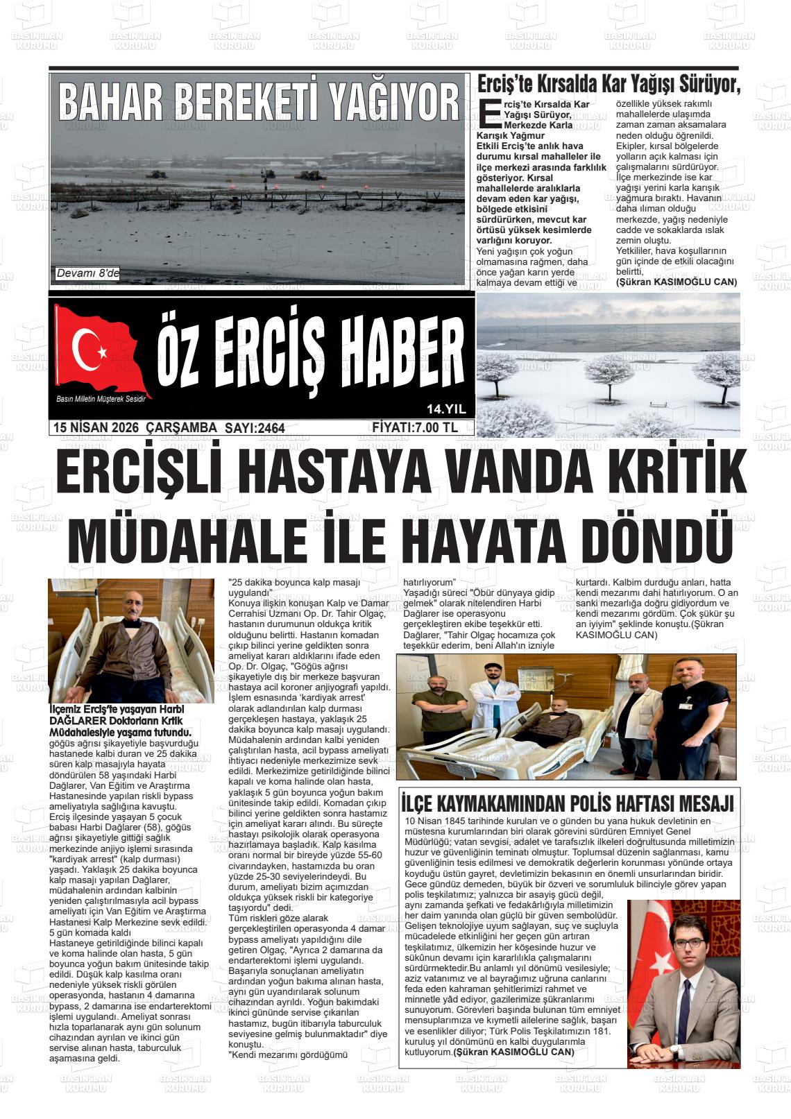 Van Ozercishaber 15.04.2026