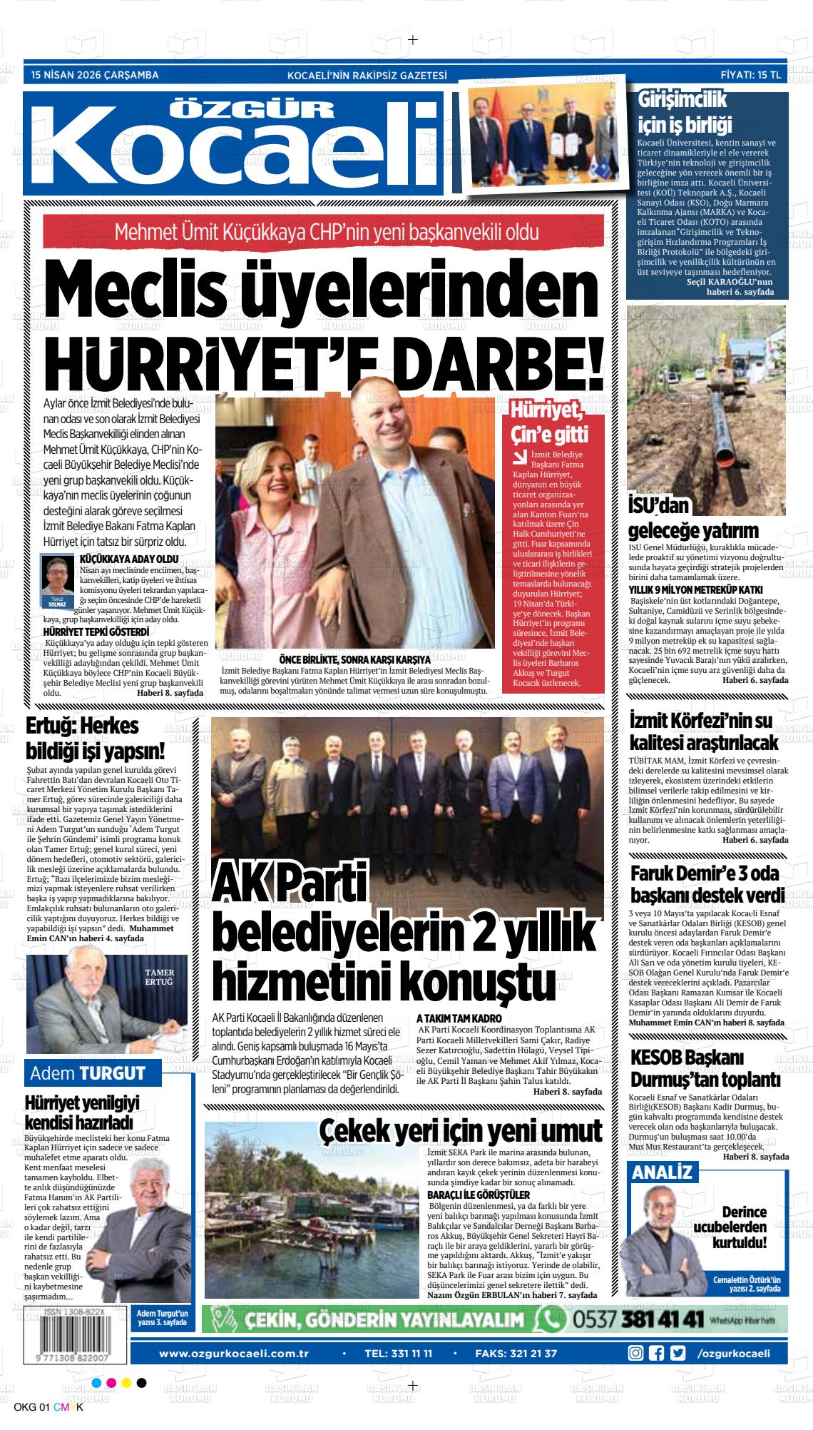 Kocaeli Ozgur 15.04.2026