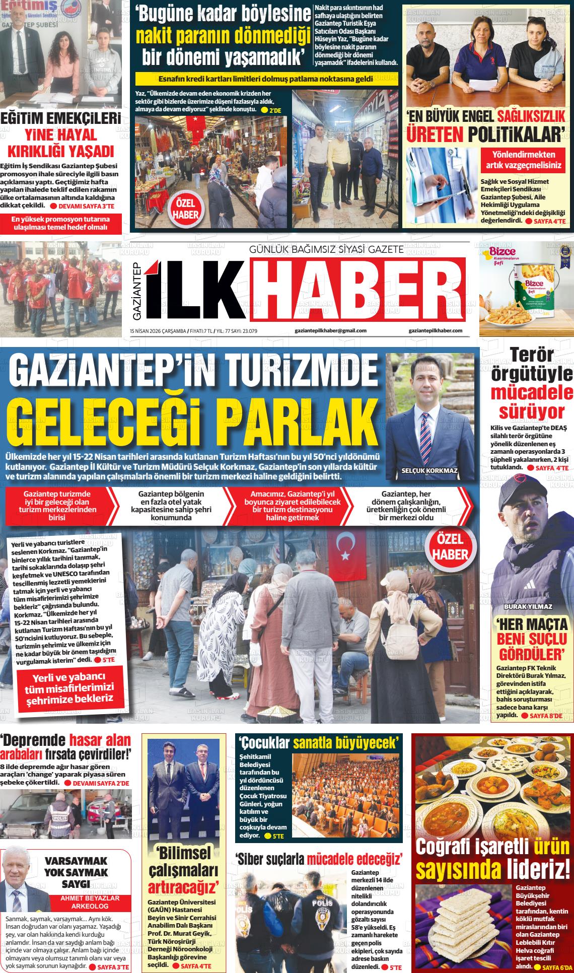 Sabah(gaziantep) 15.04.2026