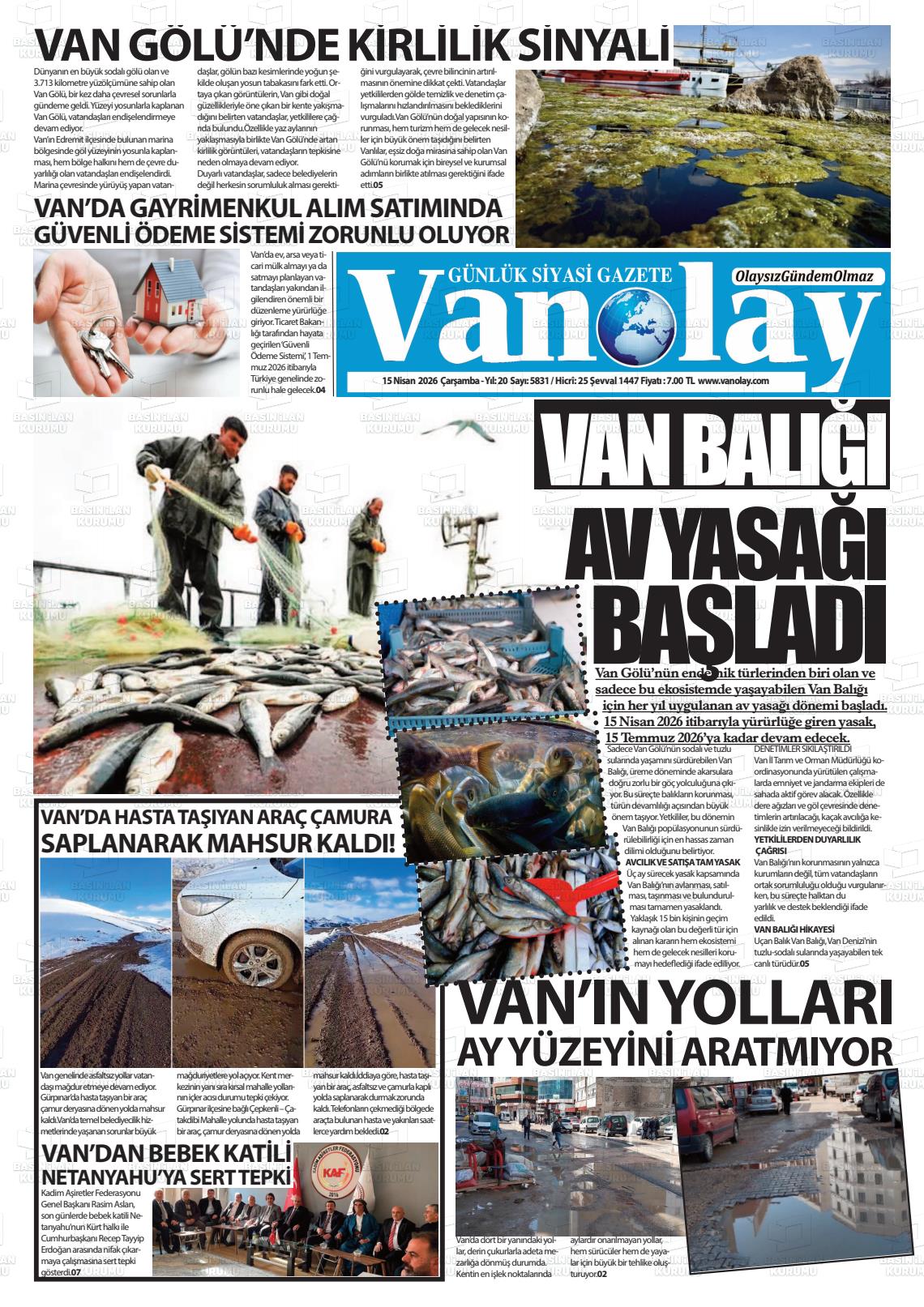 Van Olay 15.04.2026