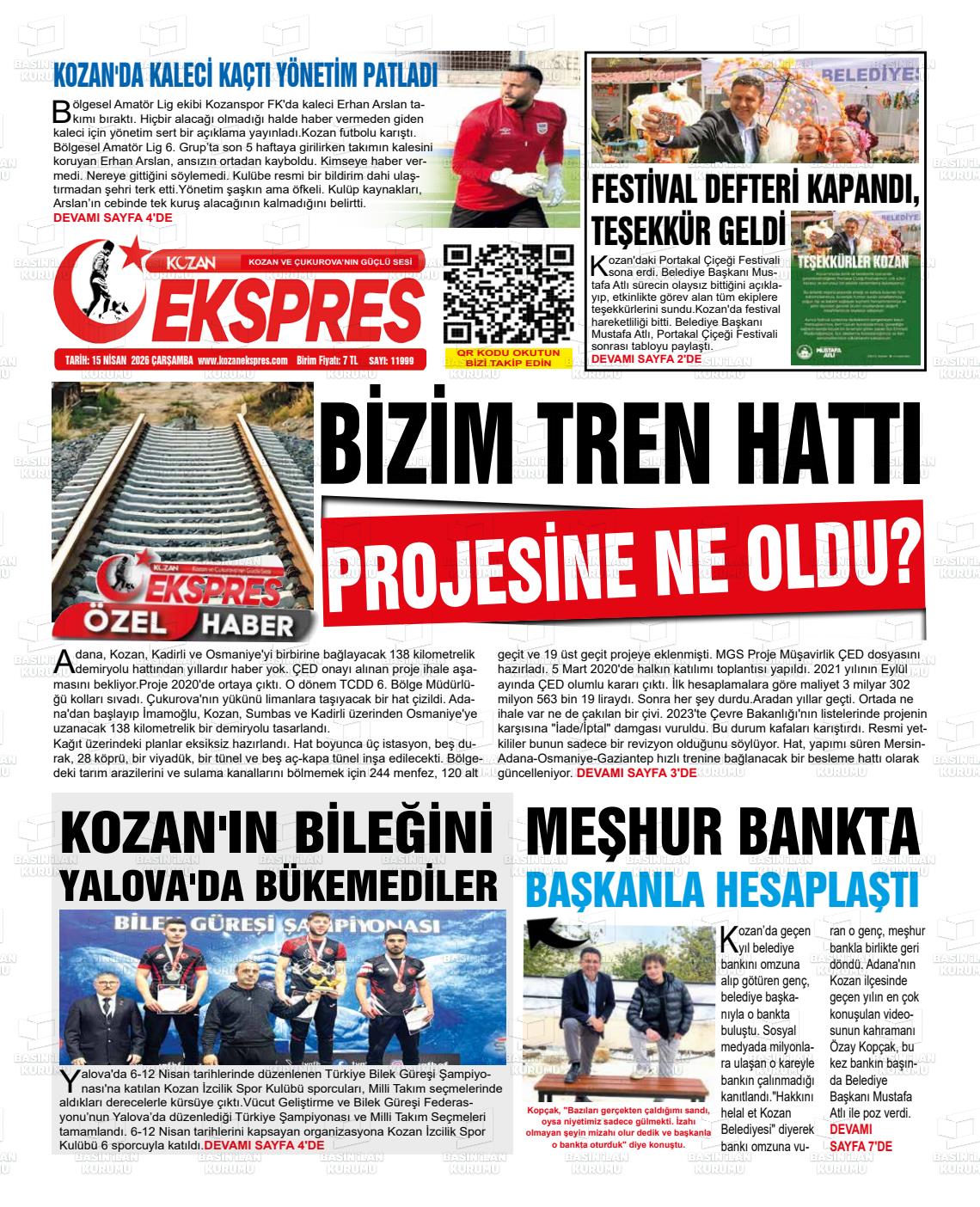 Adana Yenihursoz 15.04.2026