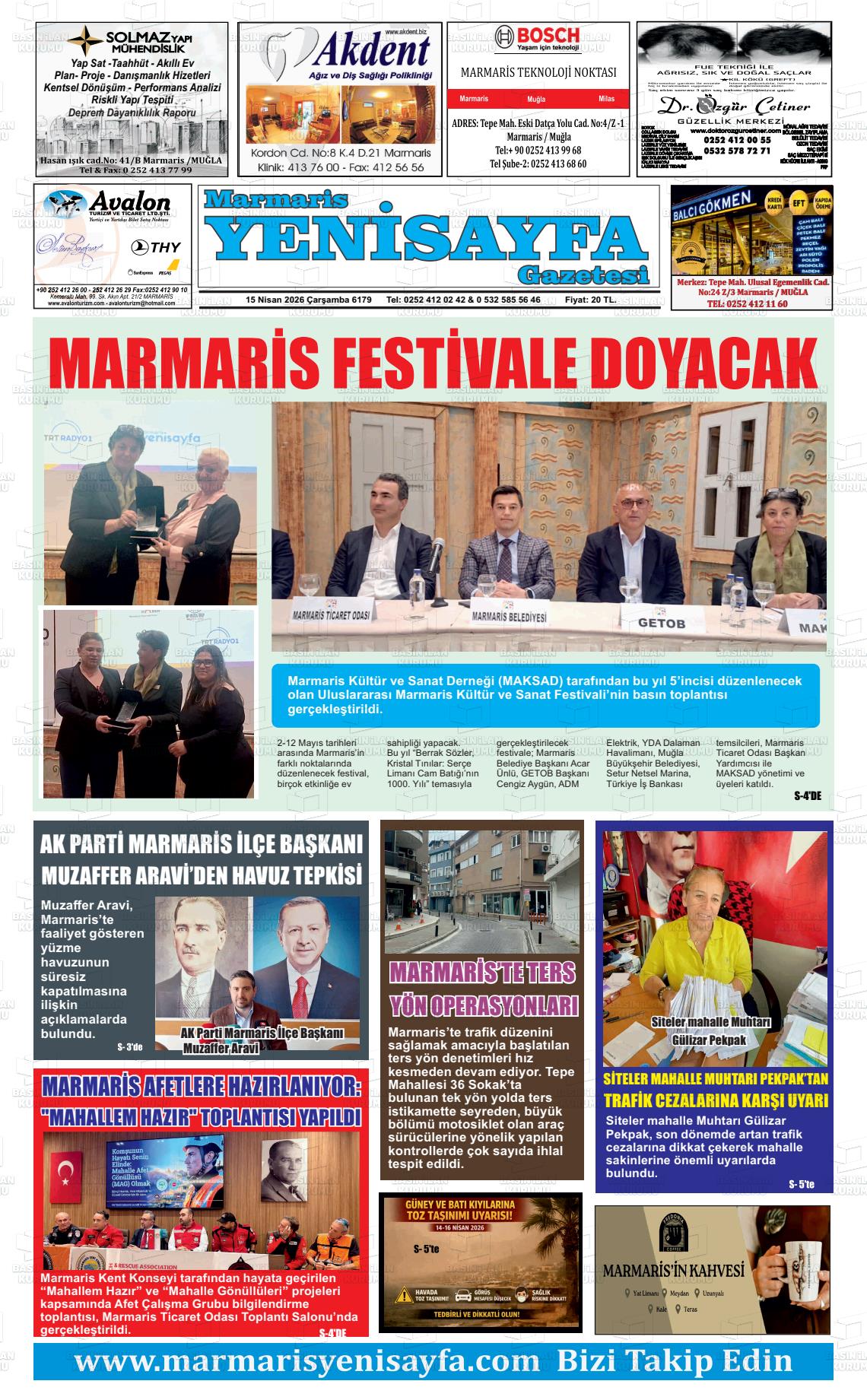 Mugla Yenisayfa 15.04.2026