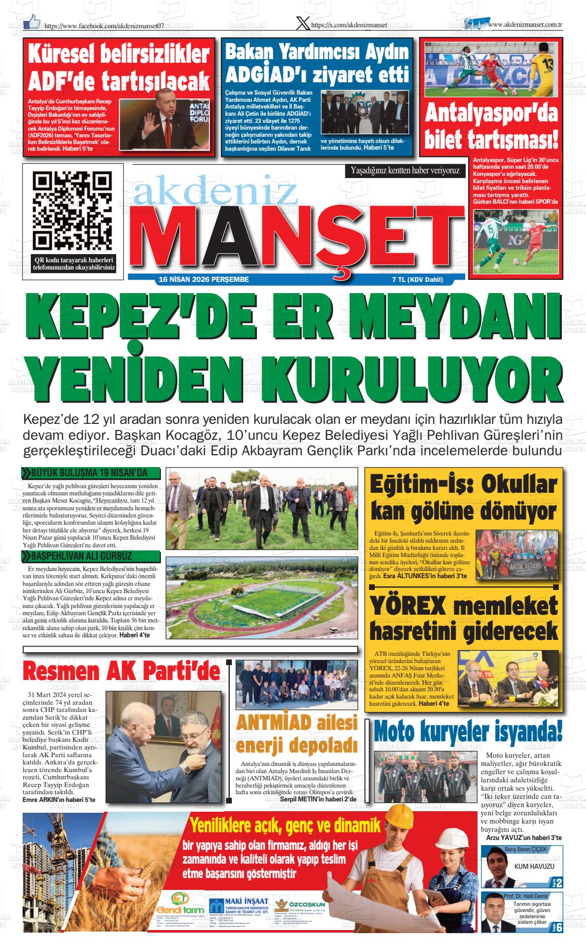 Antalya Akdenizmanset 16.04.2026