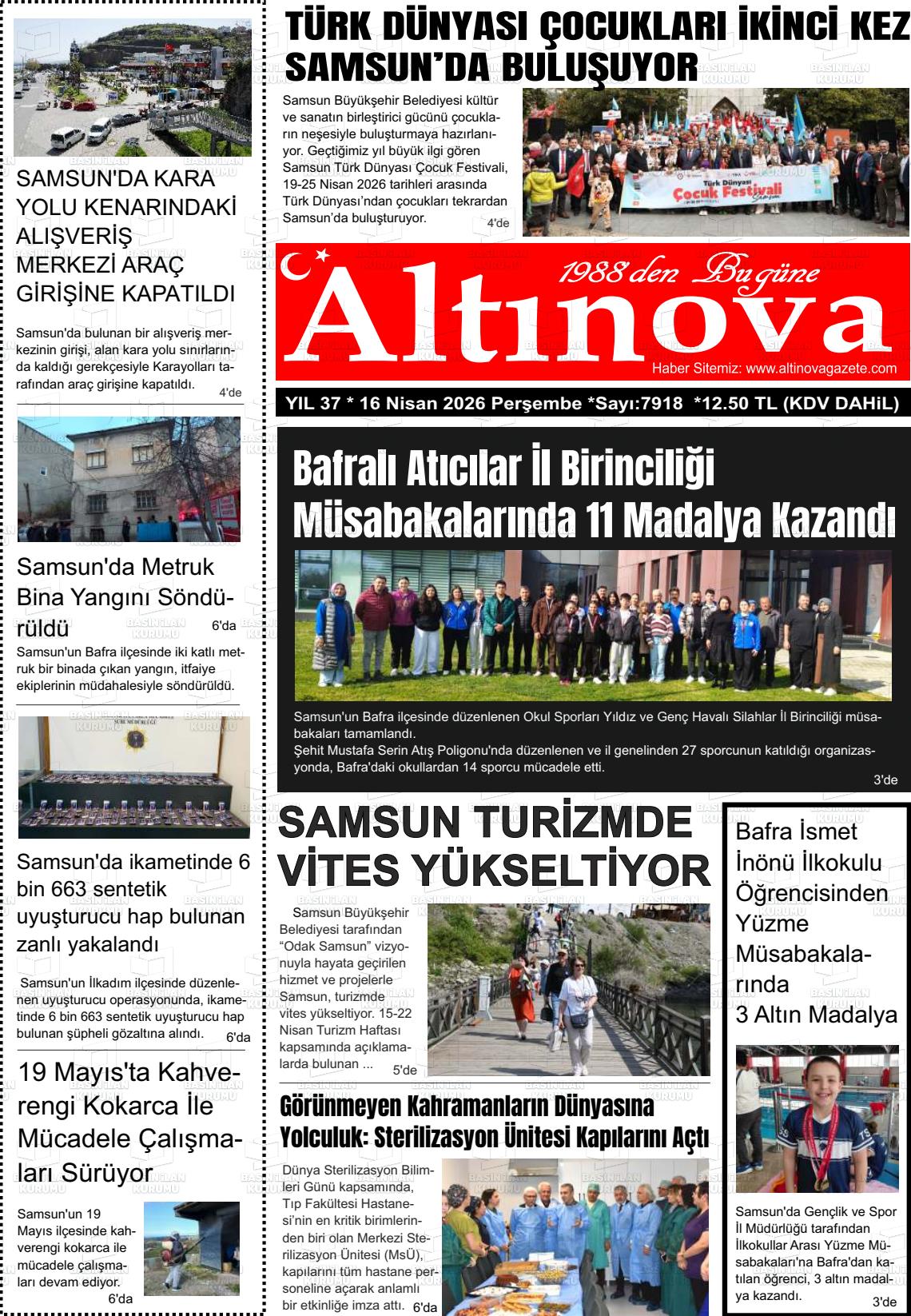 Samsun Altinova 16.04.2026