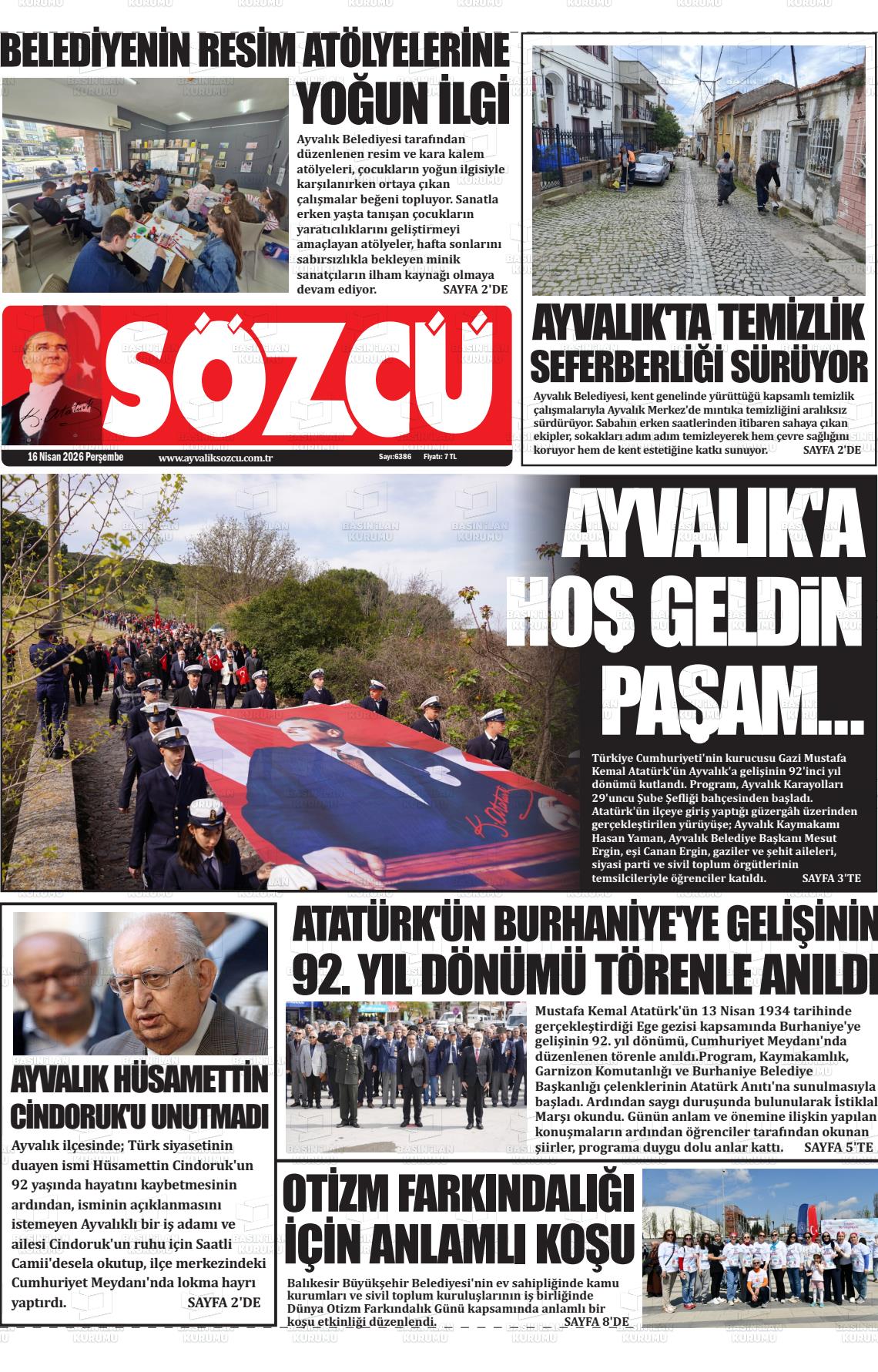 Balikesir Ayvaliksozcu 16.04.2026