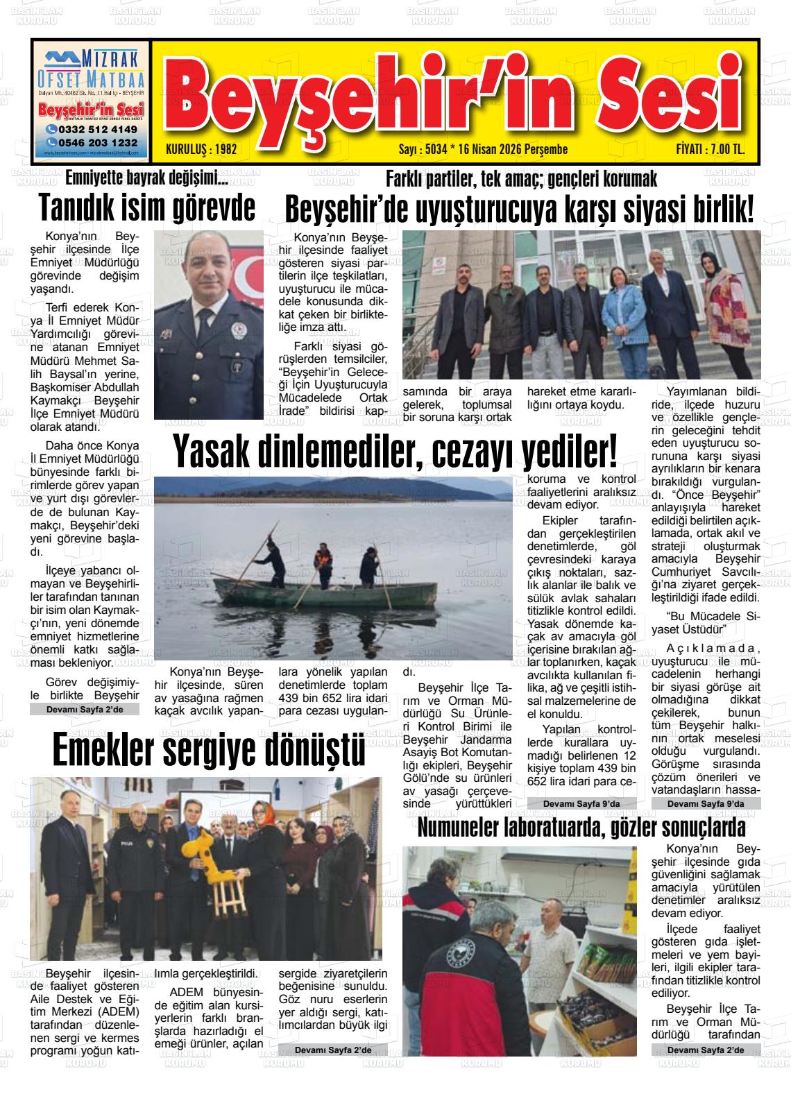 Konya Beysehirinsesi 16.04.2026