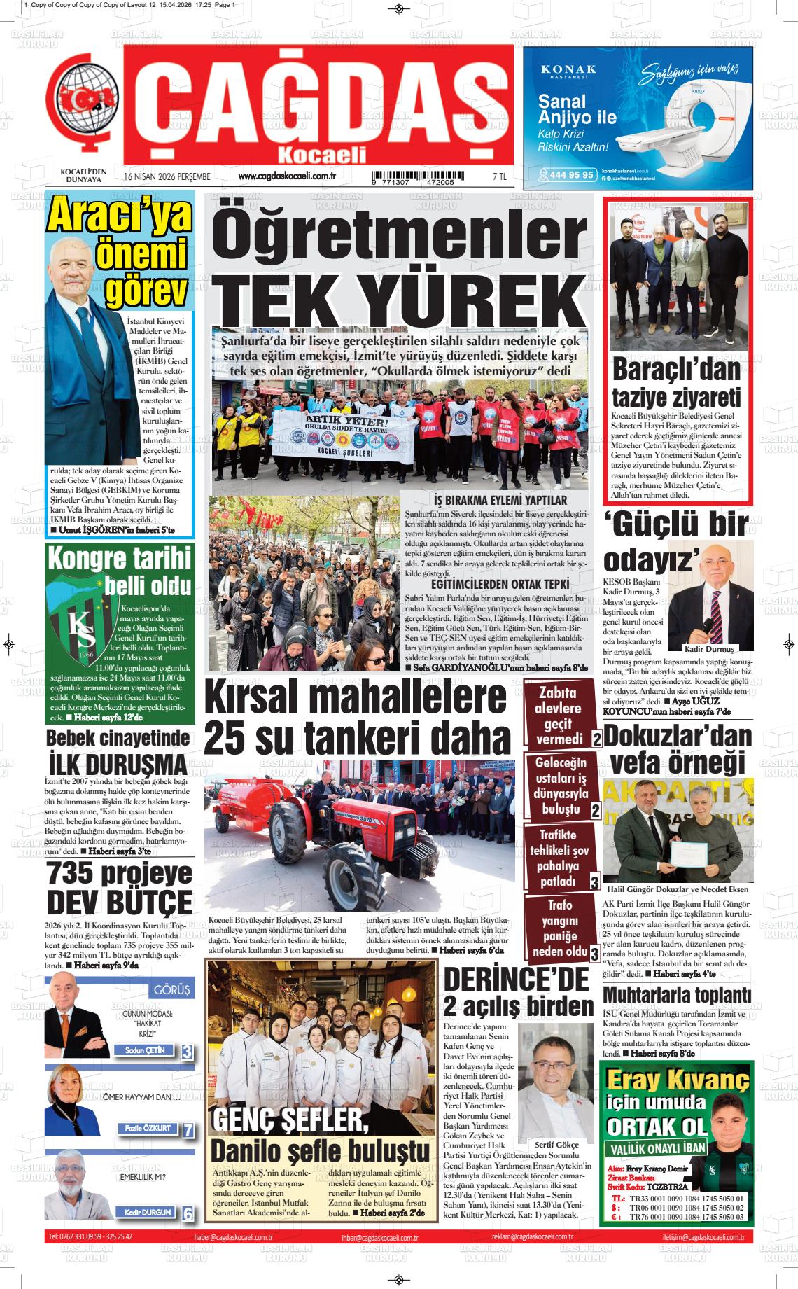 Kocaeli Cagdas 16.04.2026