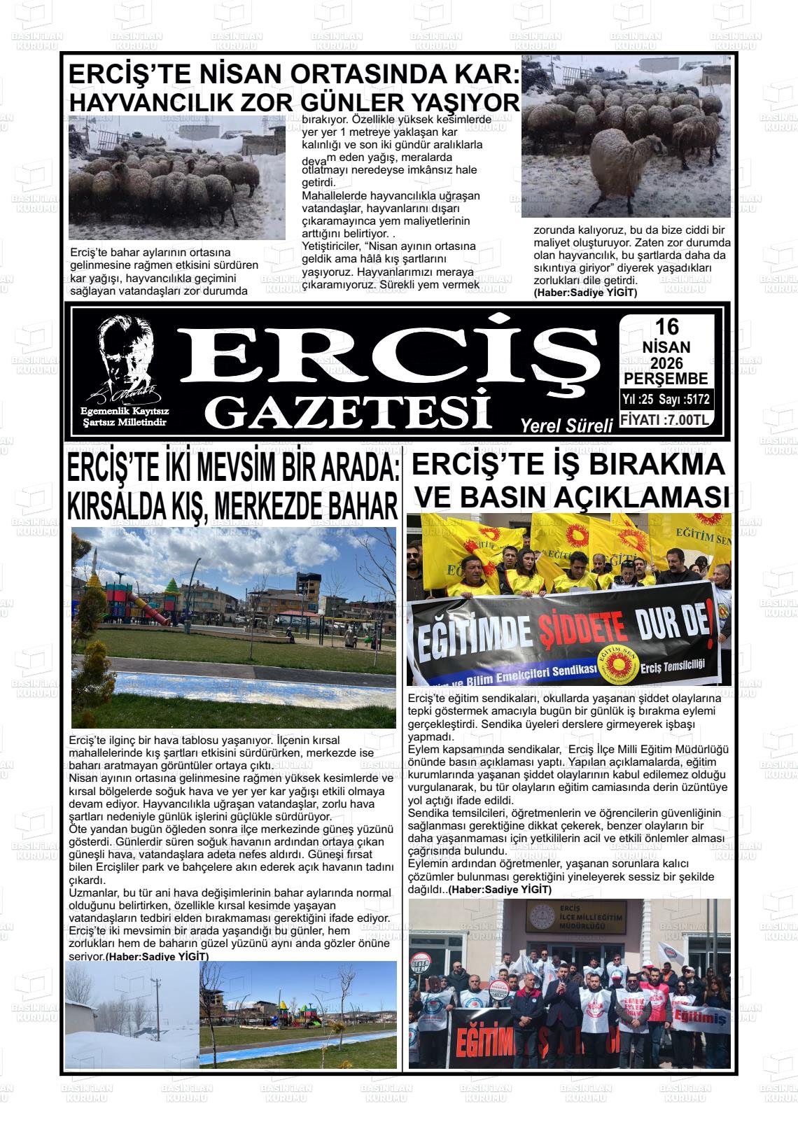 Van Ercis 16.04.2026