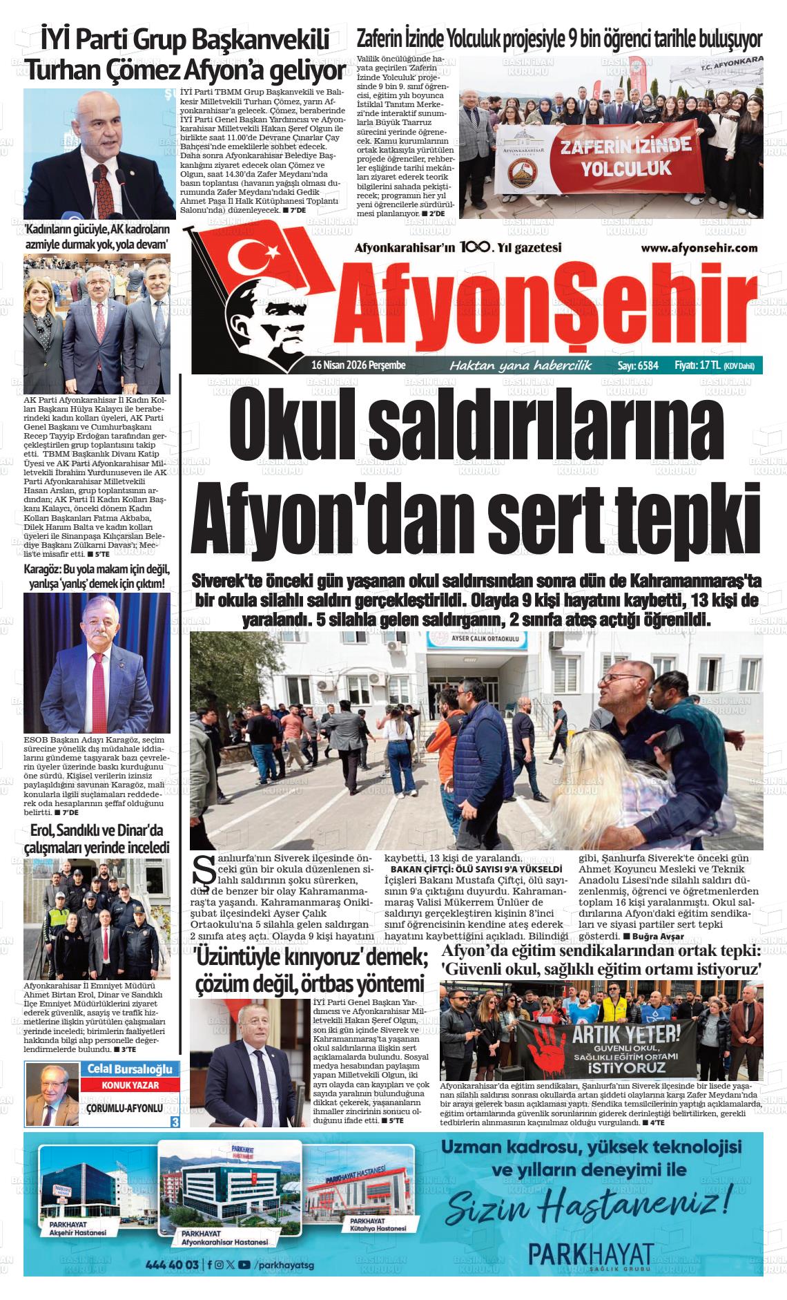 Afyonkarahisar Hisar 16.04.2026