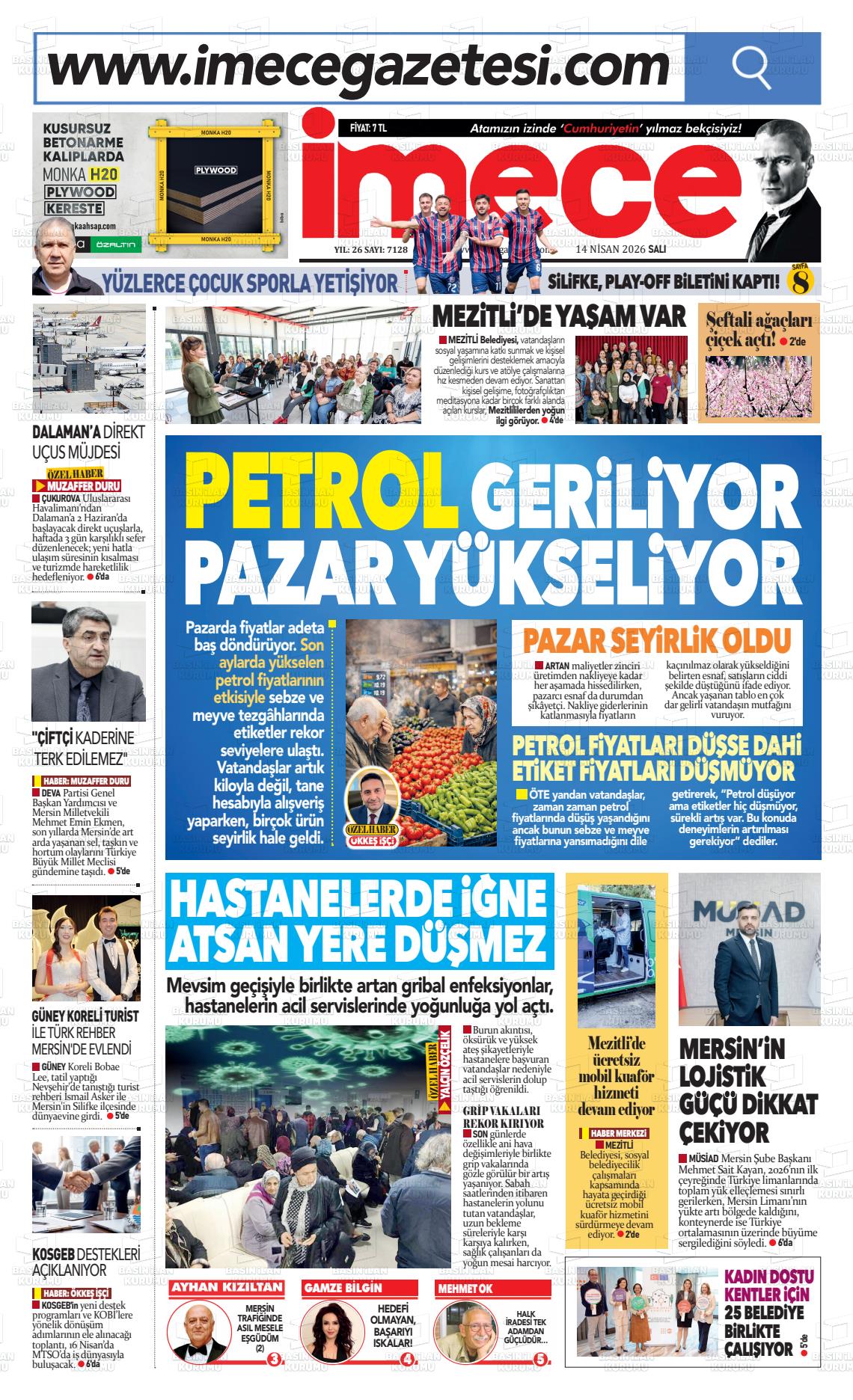 Mersin Imece 16.04.2026