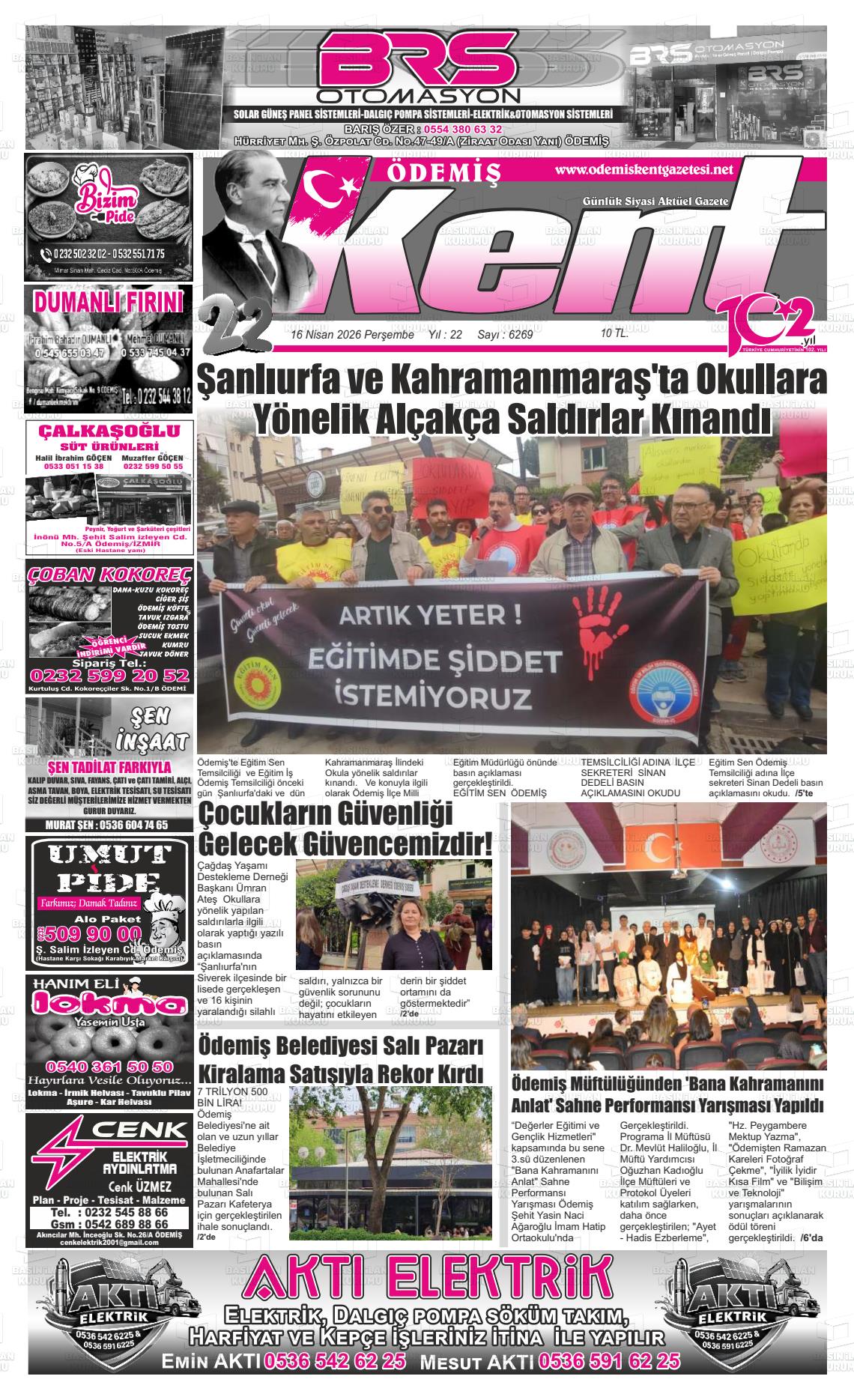 Izmir Odemiskent 16.04.2026