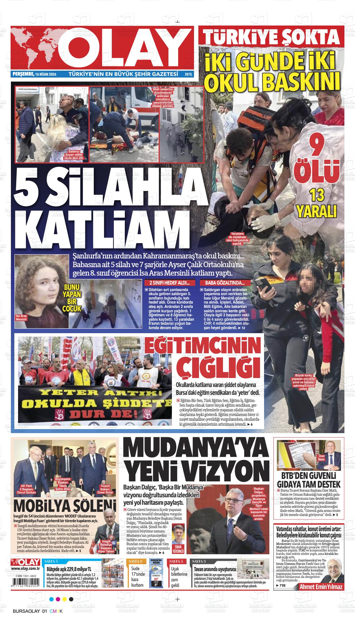 Hatay Olay 16.04.2026