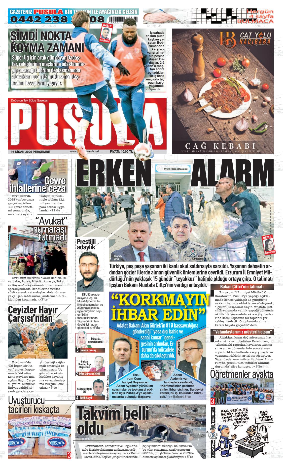 Zonguldak Pusula 16.04.2026