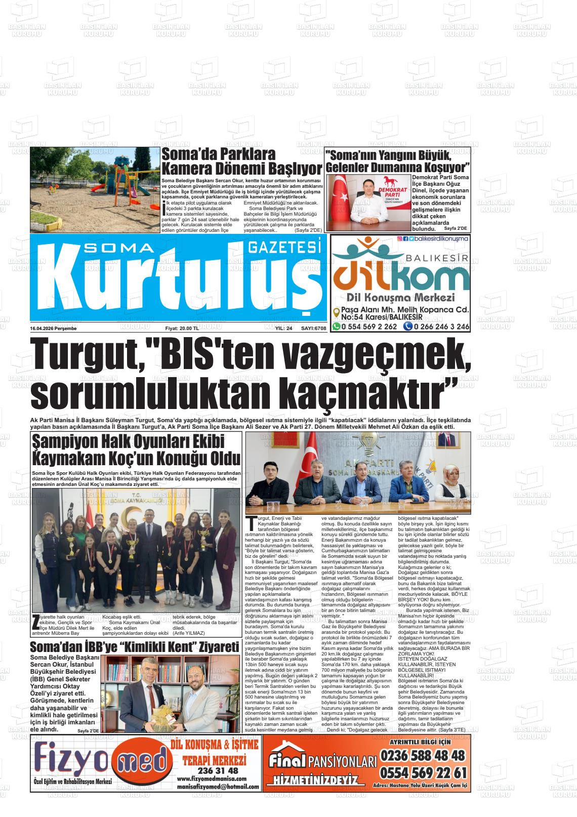 Manisa Somagundem 16.04.2026