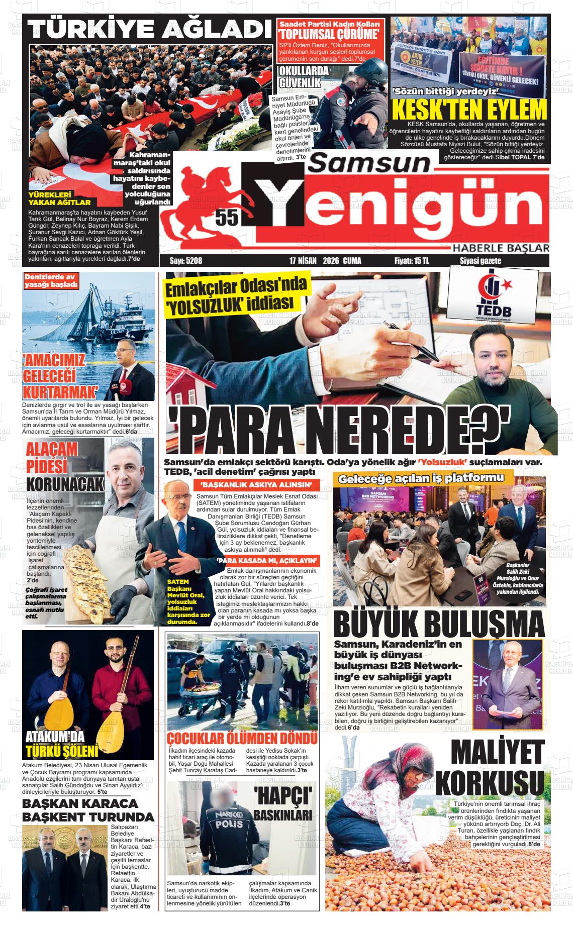 Samsun 55 Yenigun 17.04.2026