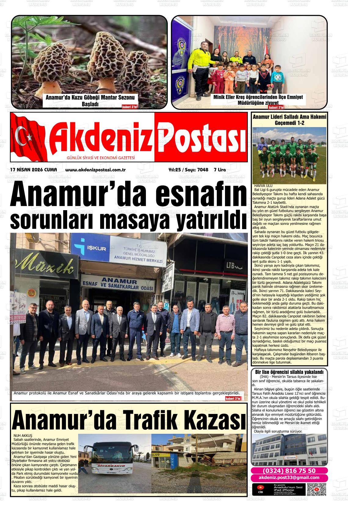 Mersin Akdenizpostasi 17.04.2026