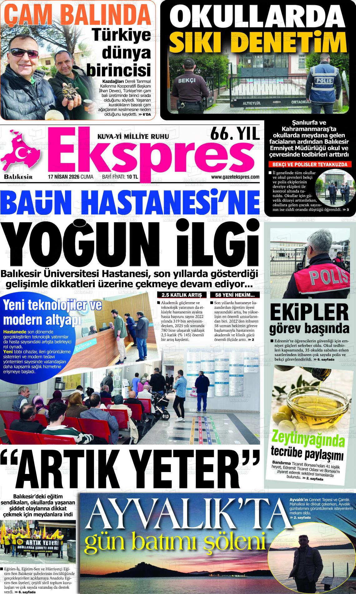 Balikesir Ekspres 17.04.2026