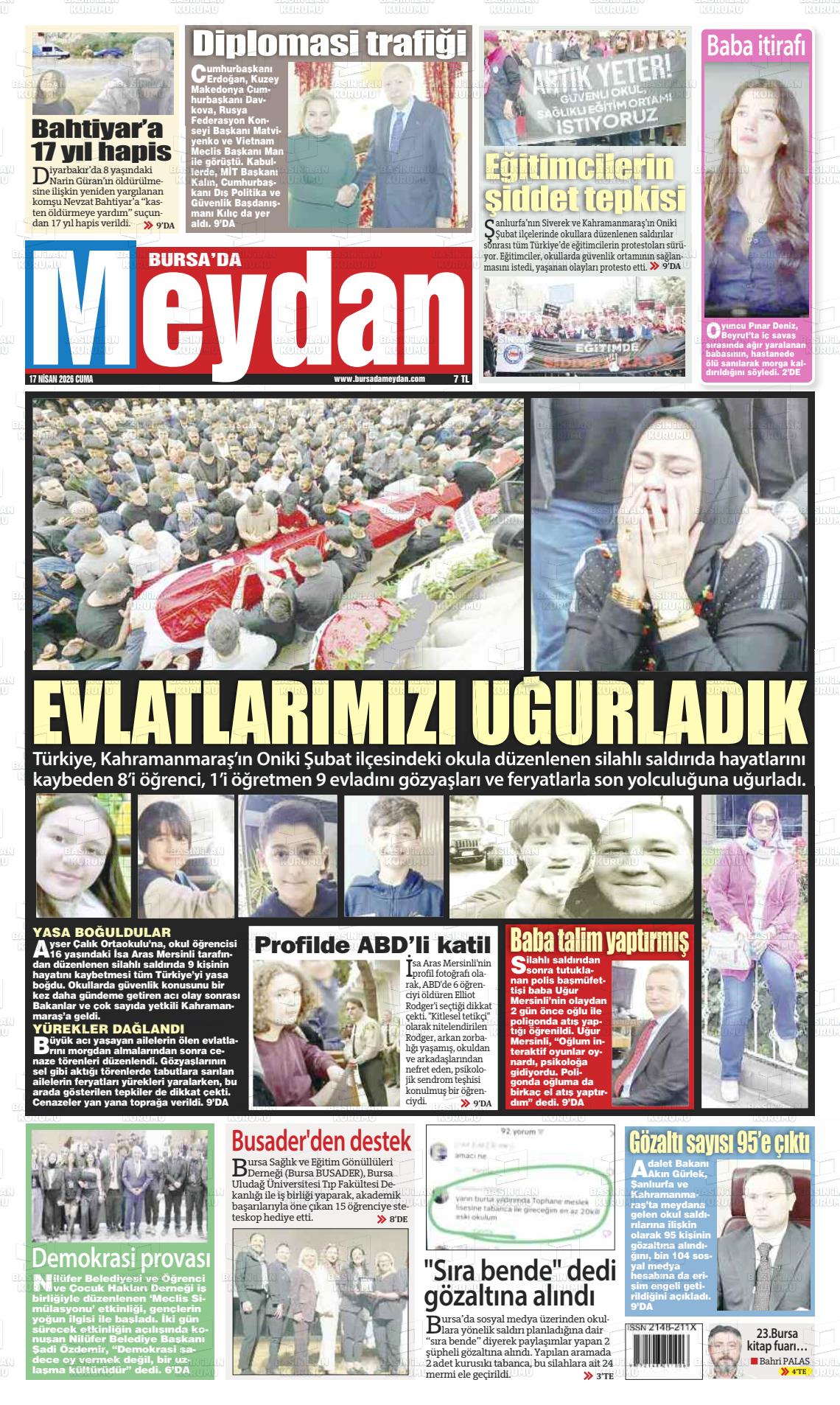 Bursa Dameydan 17.04.2026