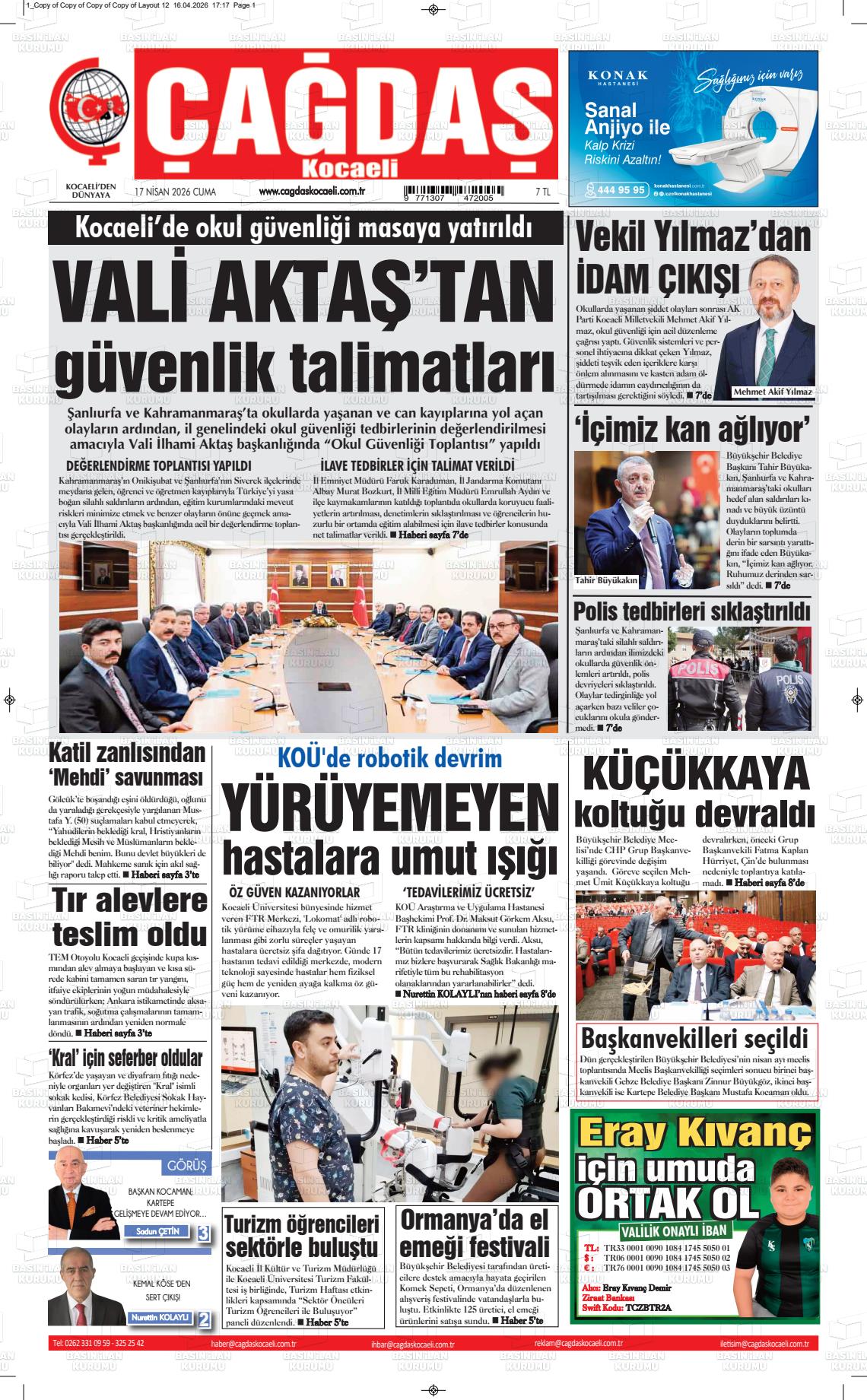 Kocaeli Cagdas 17.04.2026