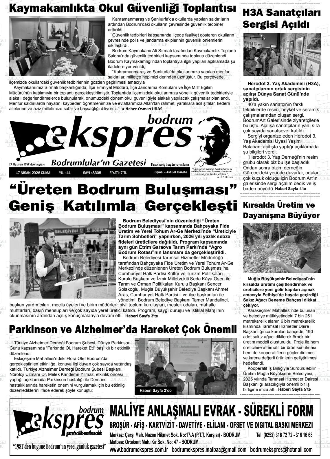 Mugla Ekspresbodrum 17.04.2026