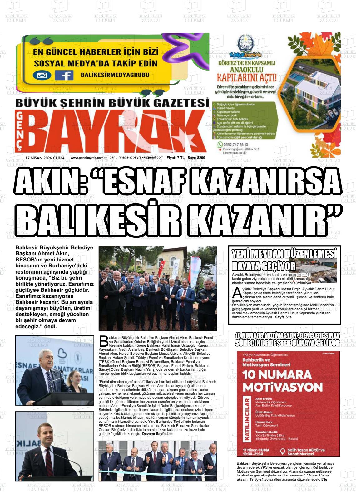 Balikesir Gencbayrak 17.04.2026
