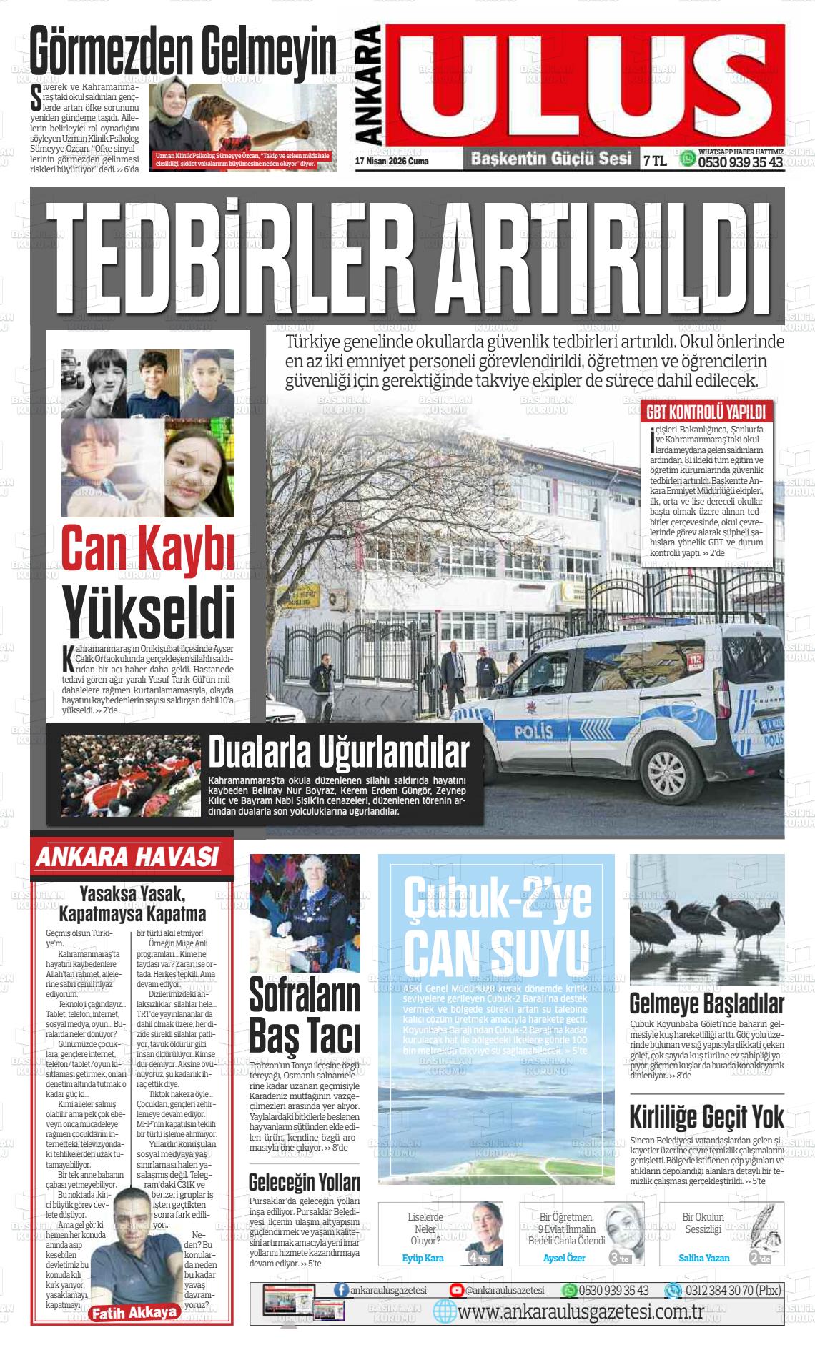 Ankara Habervaktim 17.04.2026