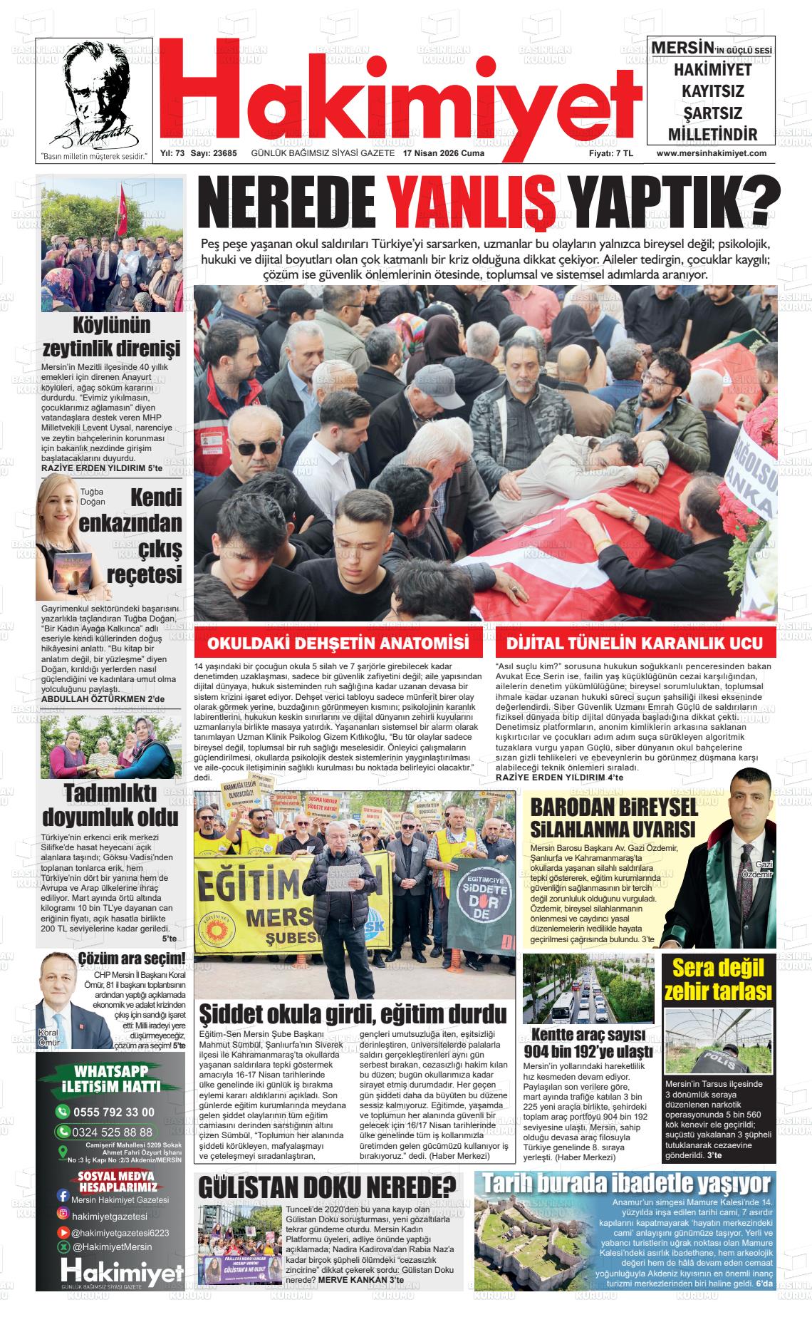 Konya Hakimiyet 17.04.2026