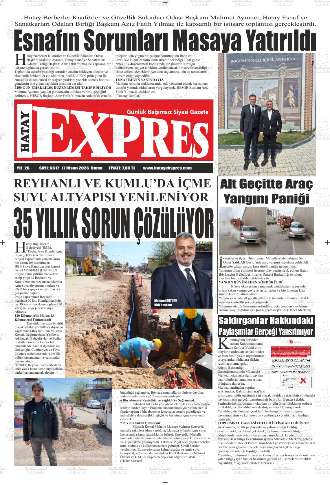 Hatay Expres 17.04.2026
