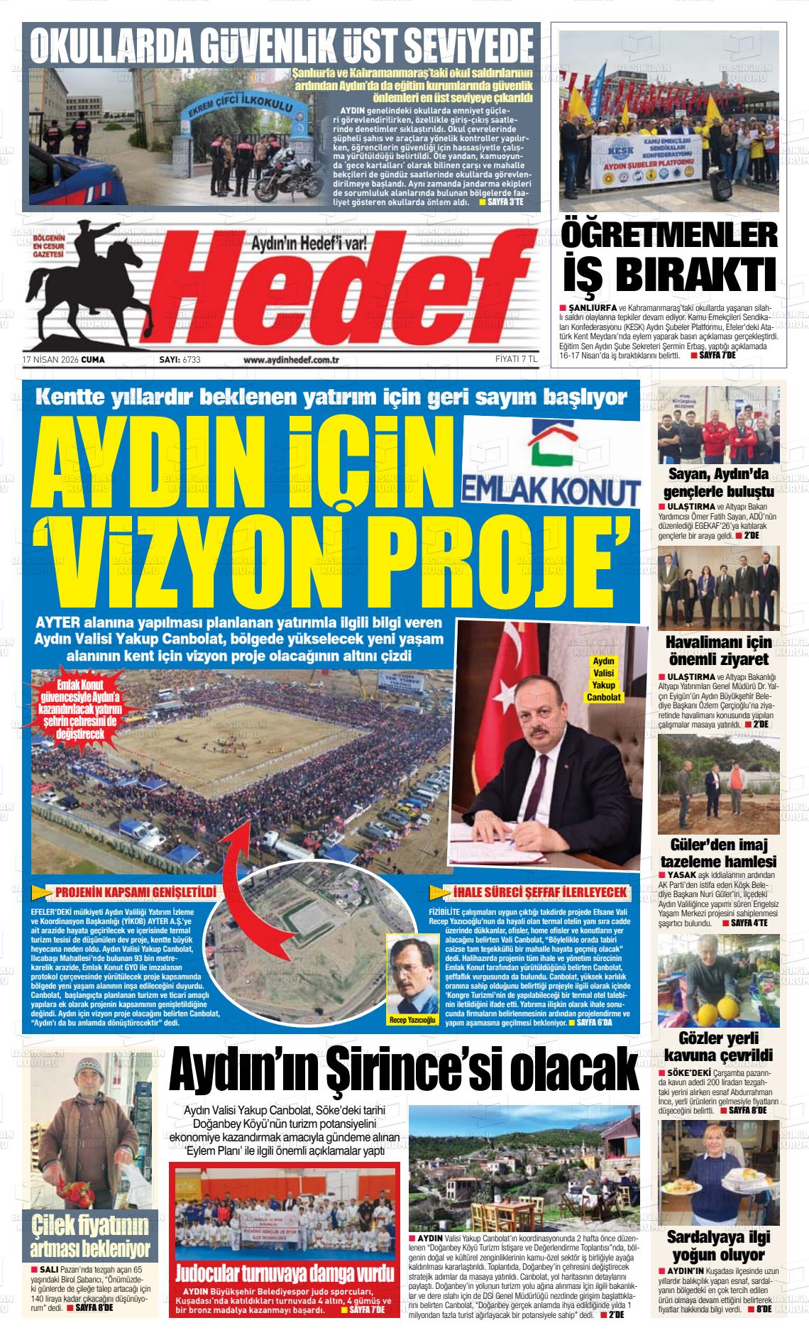 Canakkale Hedef 17.04.2026