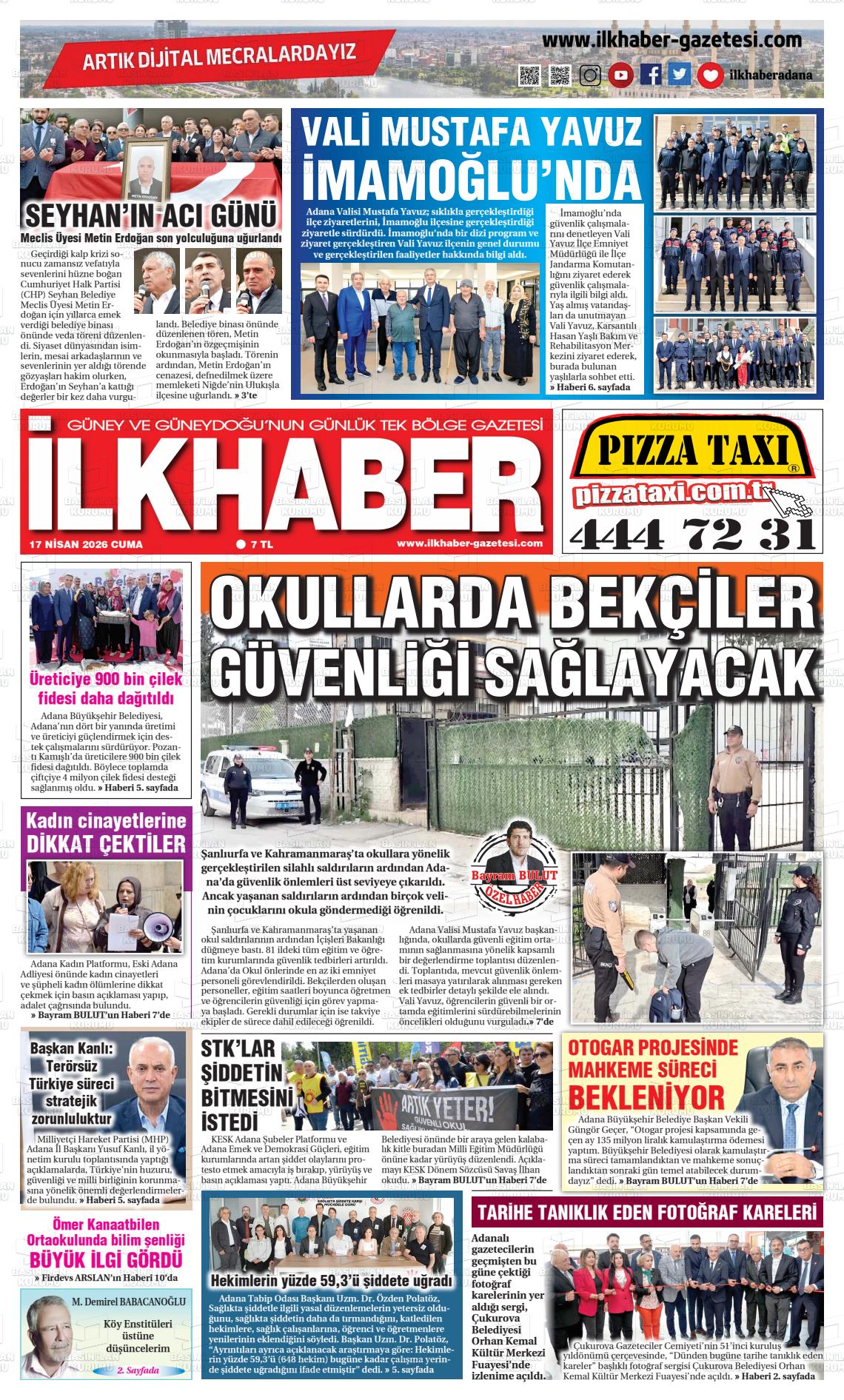 Adana Ilkhaber 17.04.2026