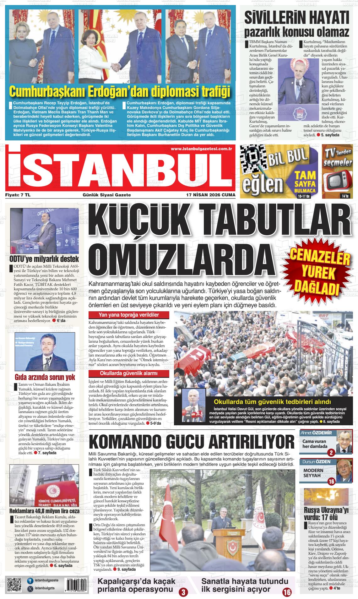 Istanbul 17.04.2026
