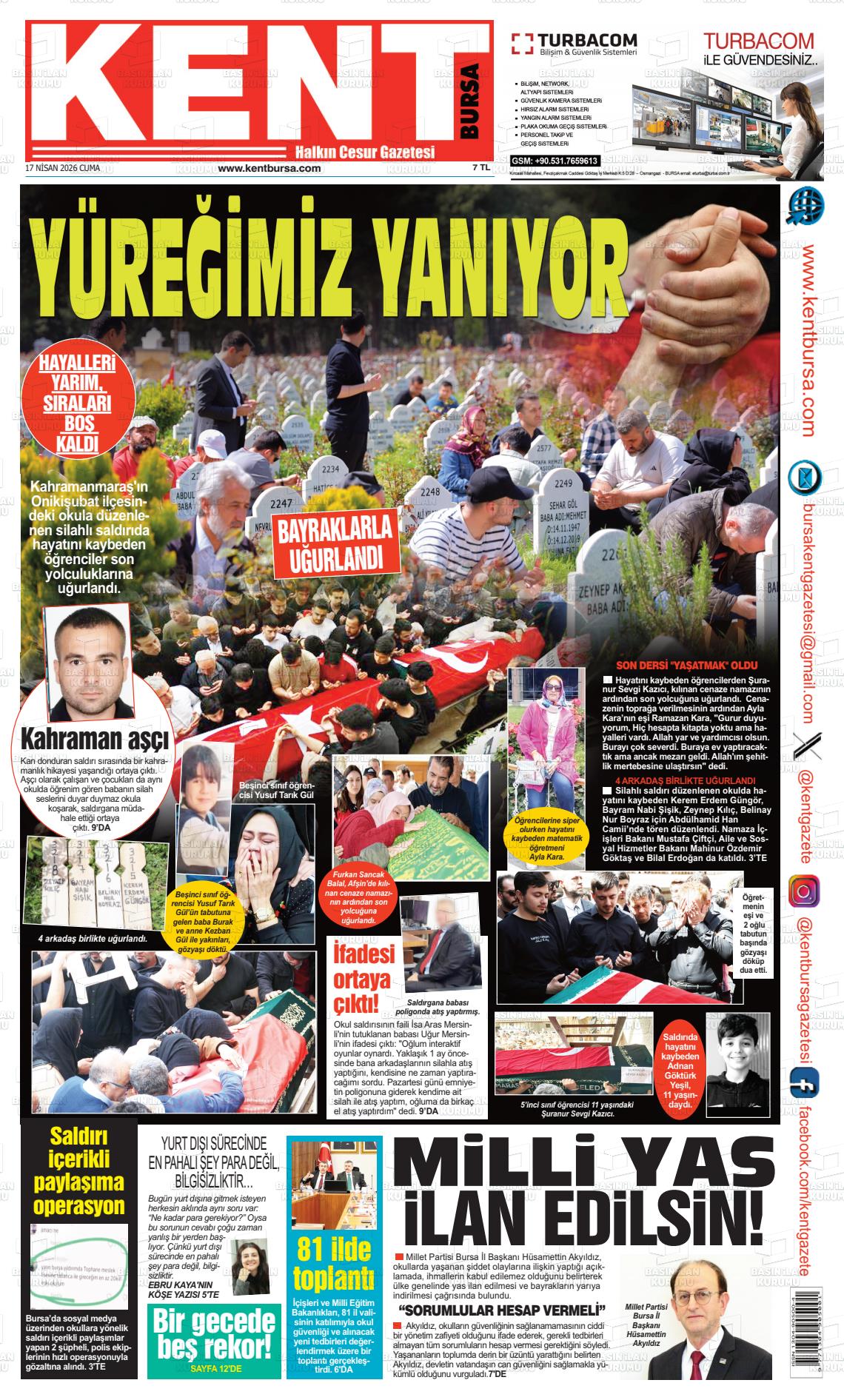 Bursa Kent 17.04.2026