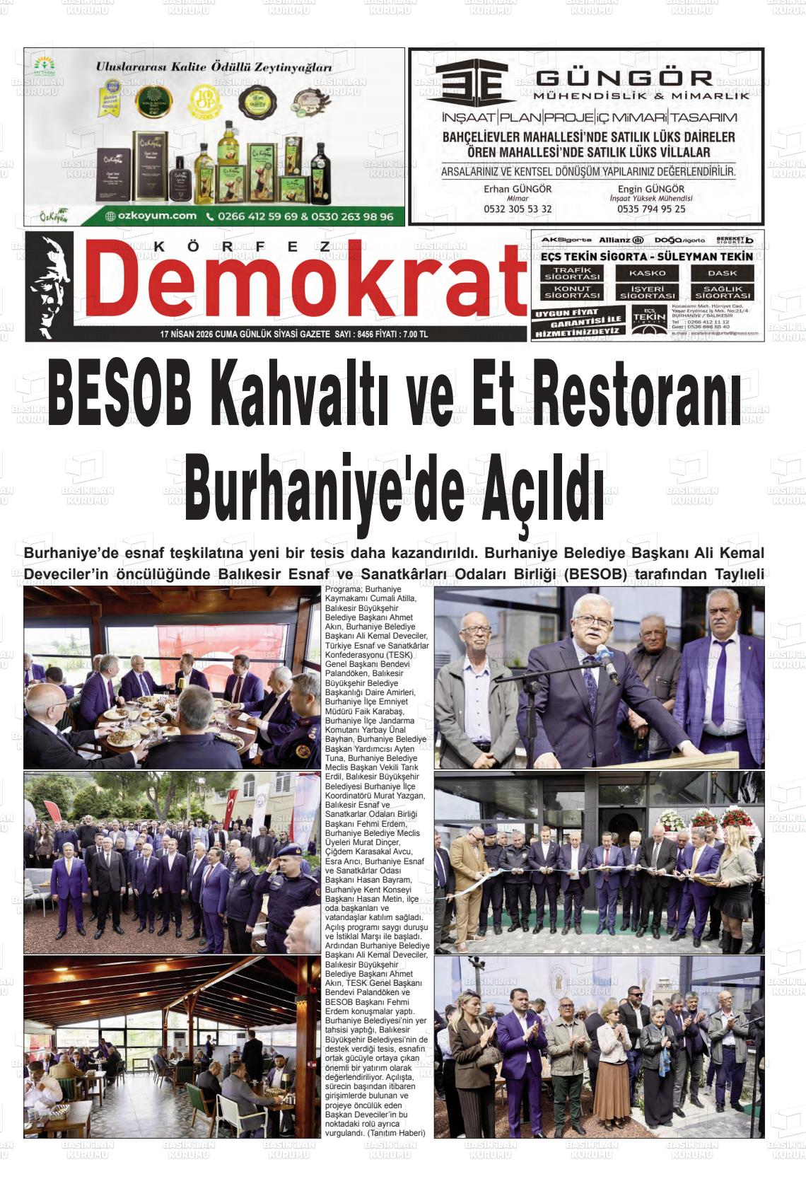 Balikesir Korfezdemokrat 17.04.2026