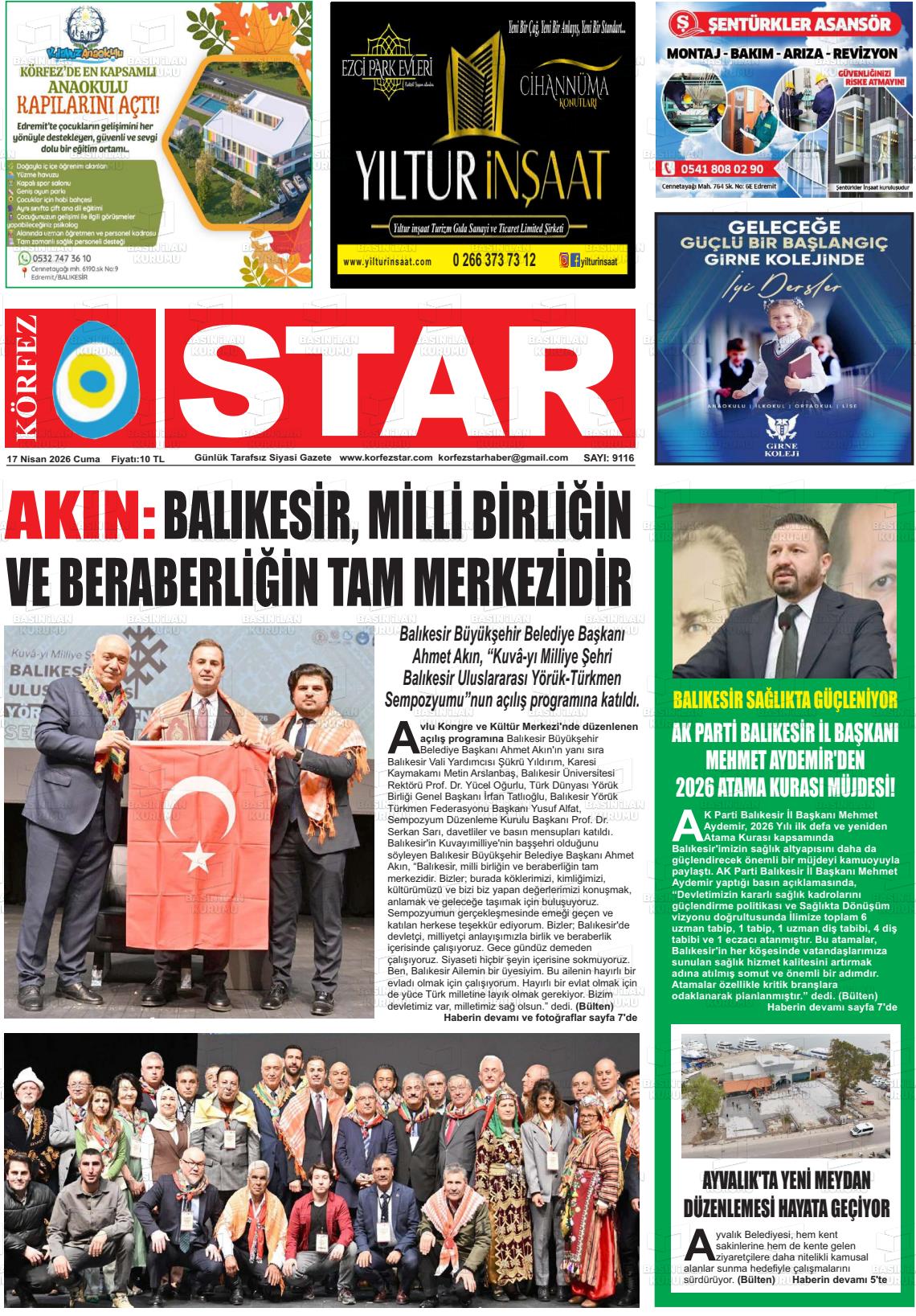 Balikesir Korfezstar 17.04.2026