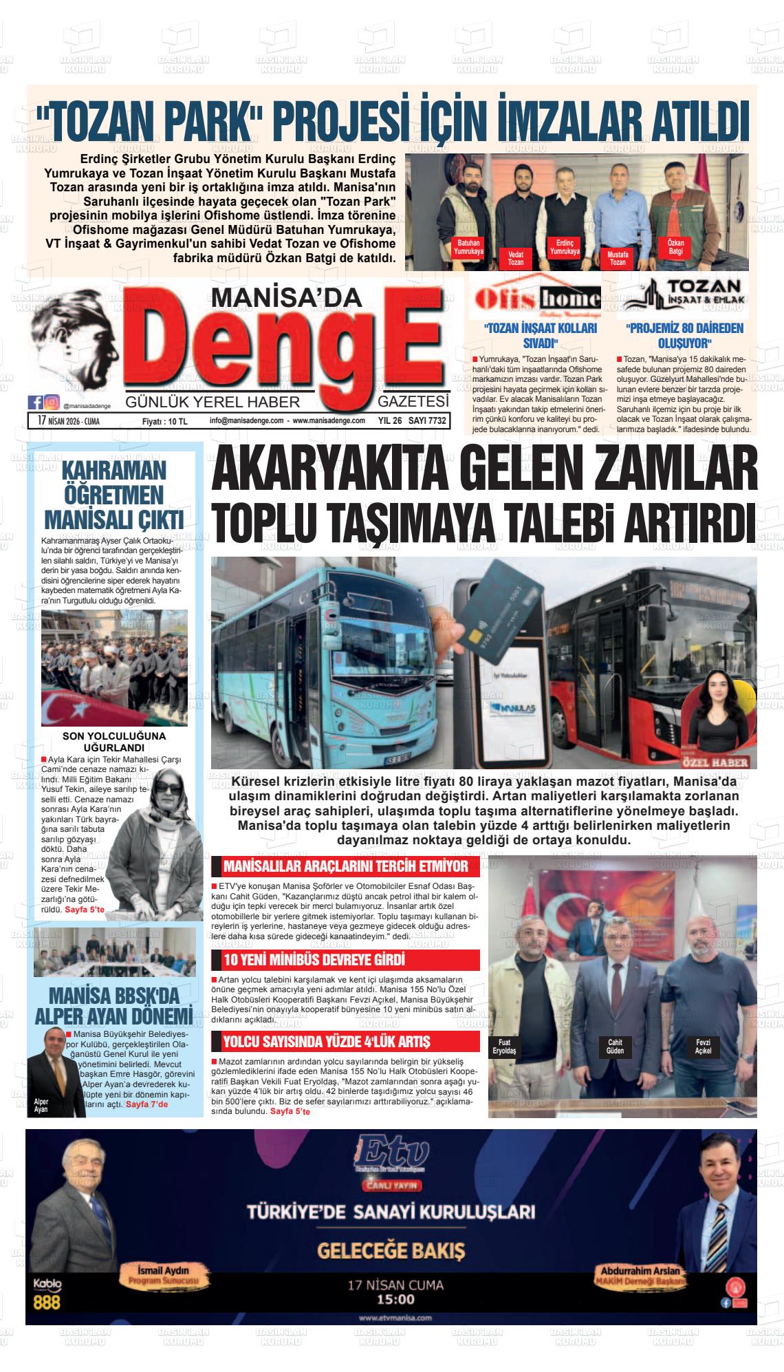 Manisa Dadenge 17.04.2026