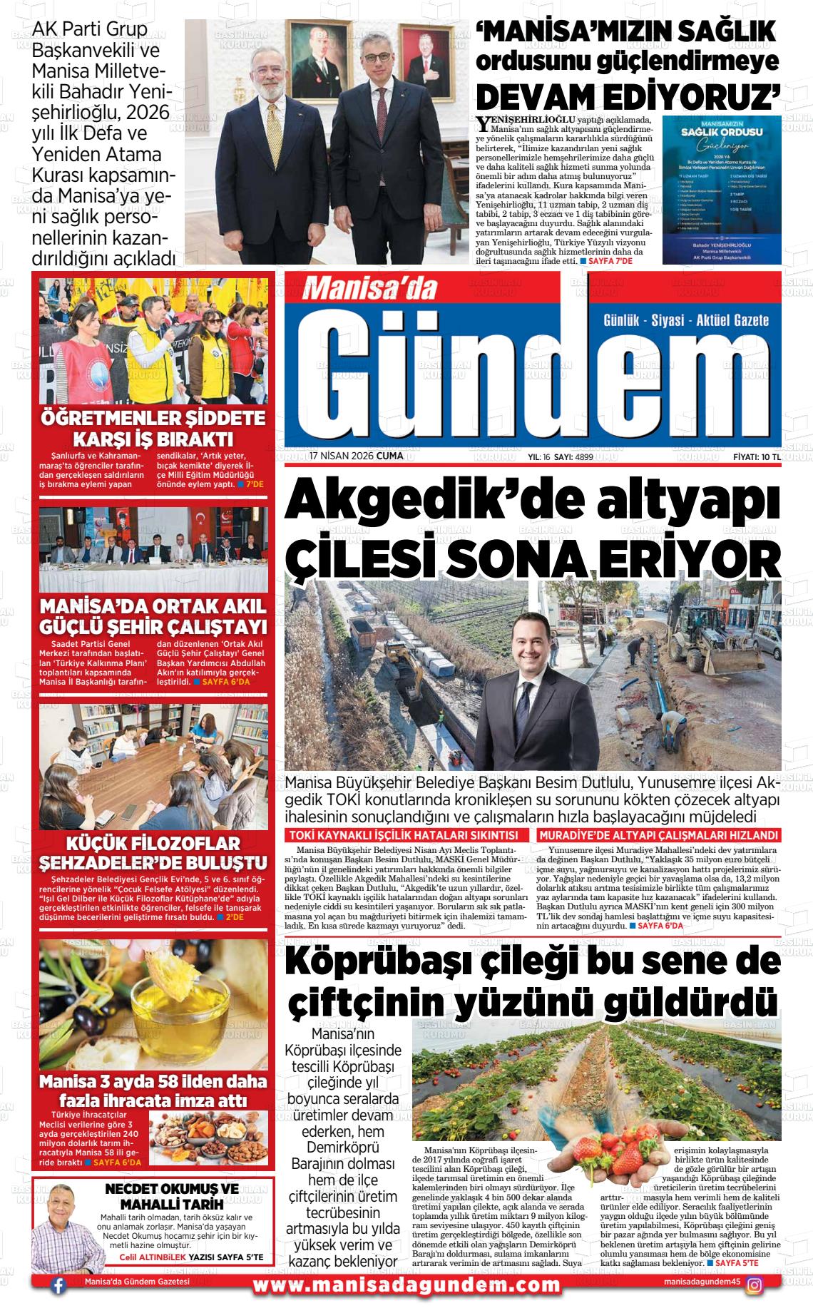 Manisa Dagundem 17.04.2026