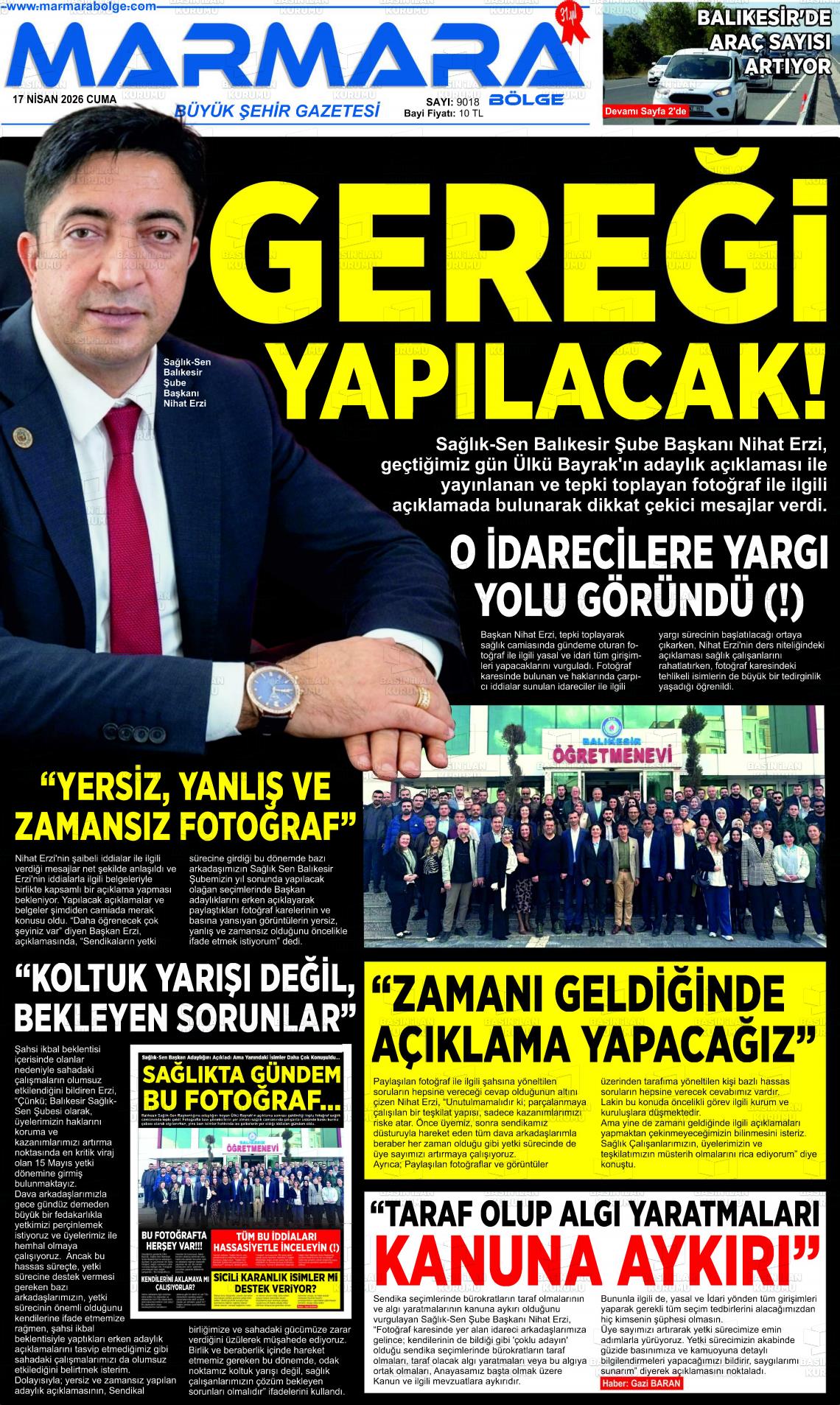 Balikesir Marmarabolge 17.04.2026