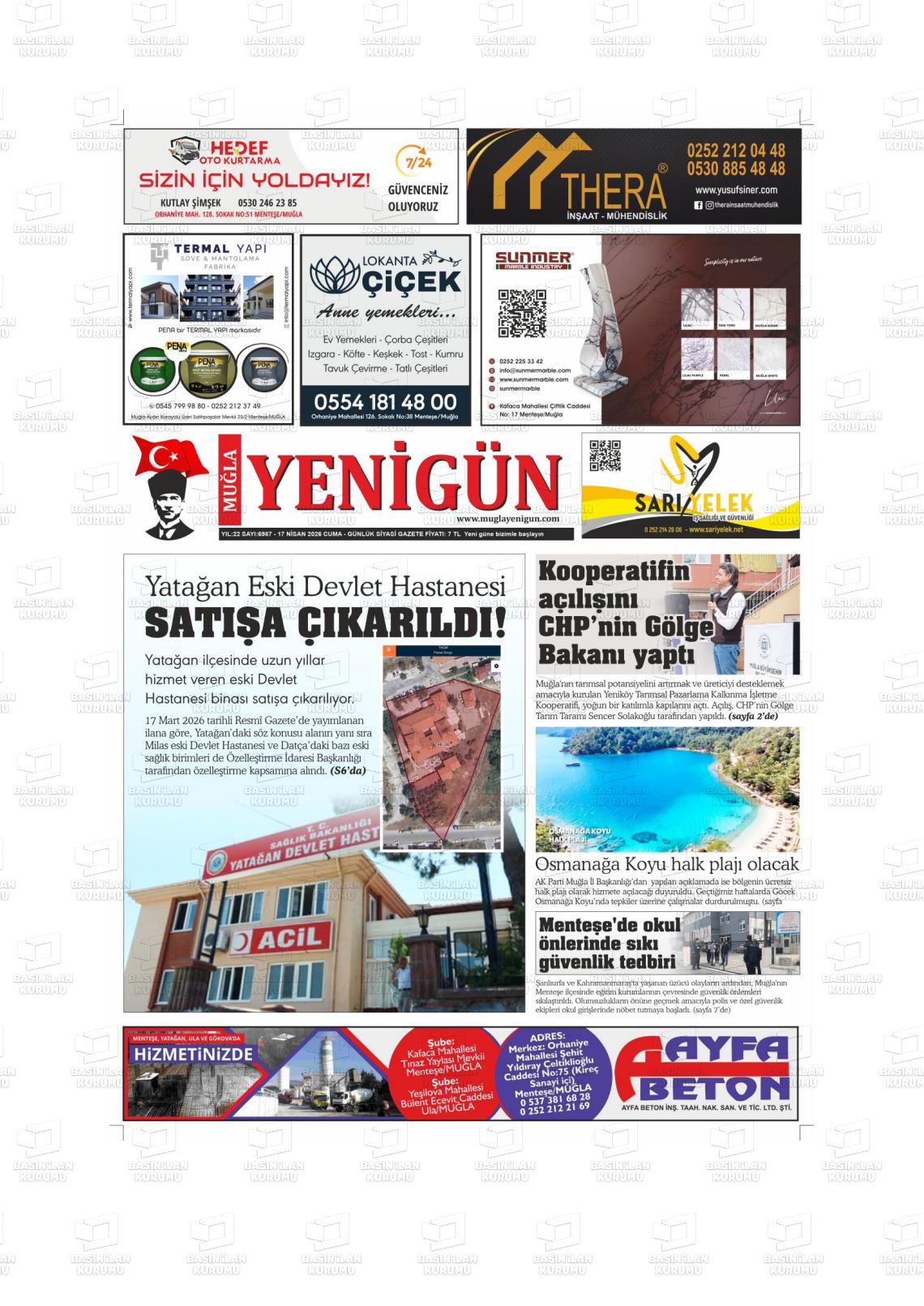 Mugla Yenigun 17.04.2026
